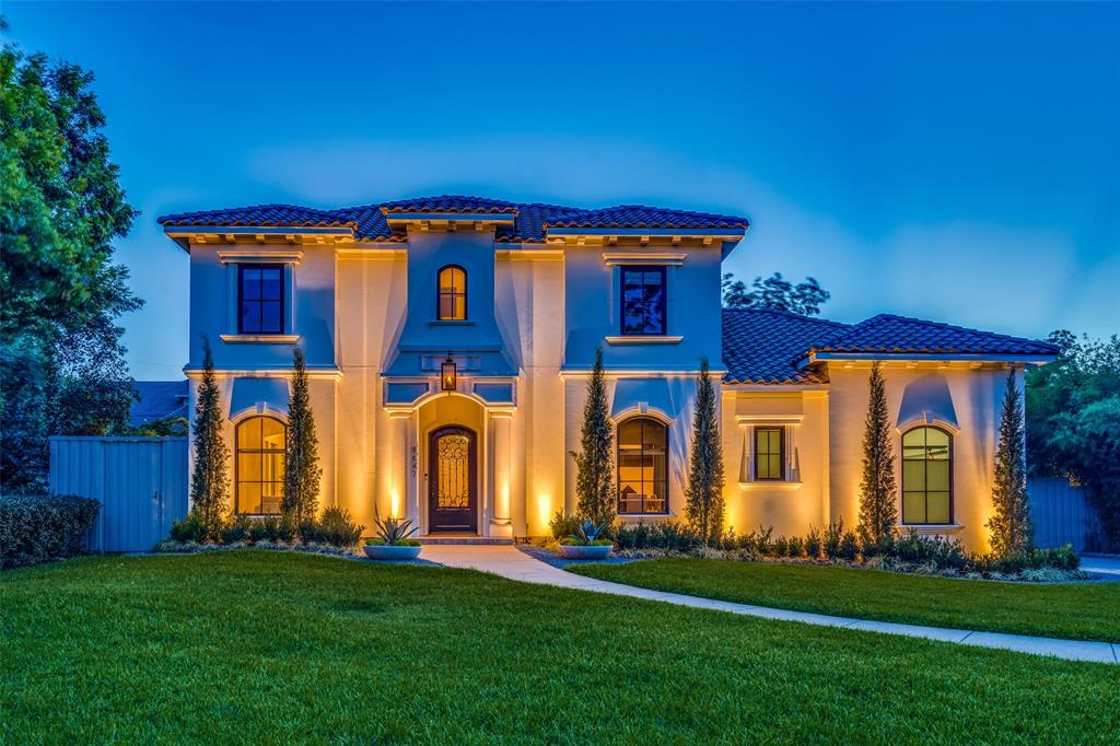 Welcome to a Mediterranean masterpiece nestled in the heart of Bluffview. A private, gated estate that epitomizes luxury and elegance. Set on nearly half an acre, this exquisite home is designed for grand entertaining and serene relaxation. The open concept floorplan seamlessly blends indoor and outdoor living, creating a harmonious flow between multiple living and dining areas. The expansive primary bedroom offers a serene retreat, overlooking the stunning pool and features a generous closet. Step outside to discover your own backyard oasis. The Infiniti pool, complete with a swim up bar, beckons for leisurely afternoons. The outdoor kitchen and fire pit are perfect for alfresco dining and intimate gatherings, while the waterfall adds a touch of serenity to the space. Located within close proximity to top Dallas shops and restaurants, as well as Dallas Love Field. This listing is also available for lease for $19,500 per month.