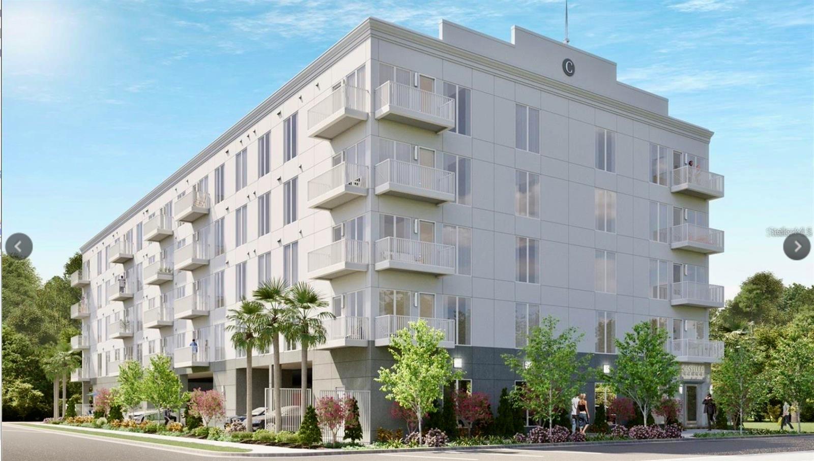 LEASE PURCHASE AVAILABLE ***** BRAND NEW PENTHOUSE! ***** 2 BEDROOMS, 2 BATHROOMS, STUDY/CRAFT ROOM, 1 PARKING SPOT WITH EV CHARGER. Top floor condo with 10' high ceilings, no upstairs neighbors, with a lot of natural light from 8' windows. Relax on your westward facing balcony and enjoy the sunsets or views of the city. Generous sized bedrooms with walk in closets, luxurious bathrooms with porcelain floors and showers, double vanities, large walk in showers with glass doors, and defrosting mirrors with light brightness adjustments. Gourmet kitchen with stainless steel Bosch appliances, Quartz counters, under cabinet lighting, white shaker cabinets, and kitchen island with seating for three. Separate dining room with plenty of room for an 8 seater table, nice sized family room with a wall of windows and glass door leading to the balcony. There is an extra room off the dining room that can be used as an office or for storage. This condo boasts engineered hardwood floors throughout, 8' solid core doors, 5' baseboards, laundry room big enough for additional cabinets and shelving, new washer and dryer included, and Low E Impact hurricane windows and balcony door. Castille Urbana is a 40 Unit gated community that has a dog run with wash station, fitness area, and clubhouse with kitchen and living room. Come enjoy all that downtown St Petersburg has to offer. Walking distance to shops, restaurants, night life, galleries, museums, and the marina.