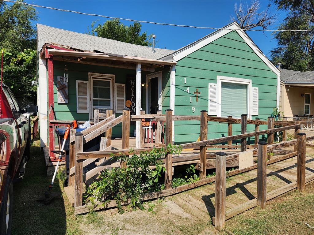 Home features new siding and windows and will be a great flip project.  Sold in AS IS condition with the seller making no repairs. Yard features storage shed.