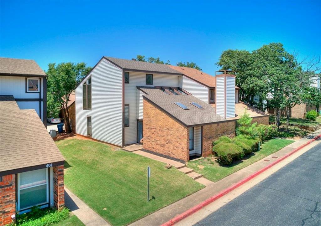 **MUST-SEE TOWNHOME WITH EXCEPTIONAL VALUE IN THE HEART OF EDMOND!**Beautifully maintained and filled with natural light, this spacious 3-bedroom, 2-bathroom townhome with a 2-car garage offers an inviting blend of comfort, style, and everyday functionality.The thoughtfully designed floor plan features a spacious primary suite conveniently located on the main level, along with a formal dining area ideal for entertaining, holiday gatherings, or everyday meals. Upstairs, two additional bedrooms provide flexible space for guests, a home office, or additional living needs.The bright and welcoming living room is enhanced by abundant natural light, creating a warm atmosphere that beautifully highlights the home’s architectural character. The distinctive front-entry atrium adds even more natural light while serving as a striking focal point and memorable first impression.The well-equipped kitchen features custom-built cabinetry, soft-close drawers, under-cabinet lighting, a built-in trash cabinet, a smooth-surface cooktop and oven, microwave, and a panel-ready Bosch dishwasher.Additional highlights include a roof replaced in April 2021 and a spacious 2-car garage offering convenient parking and valuable storage.**Location, location, location!** Situated in the desirable Woodcreek Townhomes community, this home is just minutes from Kickingbird Golf Course, UCO, local theaters, popular restaurants, shopping, medical facilities, and highly rated Edmond schools.Enjoy the ease of low-maintenance living with lawn care included, along with access to community amenities such as a clubhouse, swimming pool, and basketball court.Offering exceptional natural light, a functional floor plan, thoughtful updates, and a highly convenient Edmond location, this beautifully cared-for townhome is one you will want to see in person.