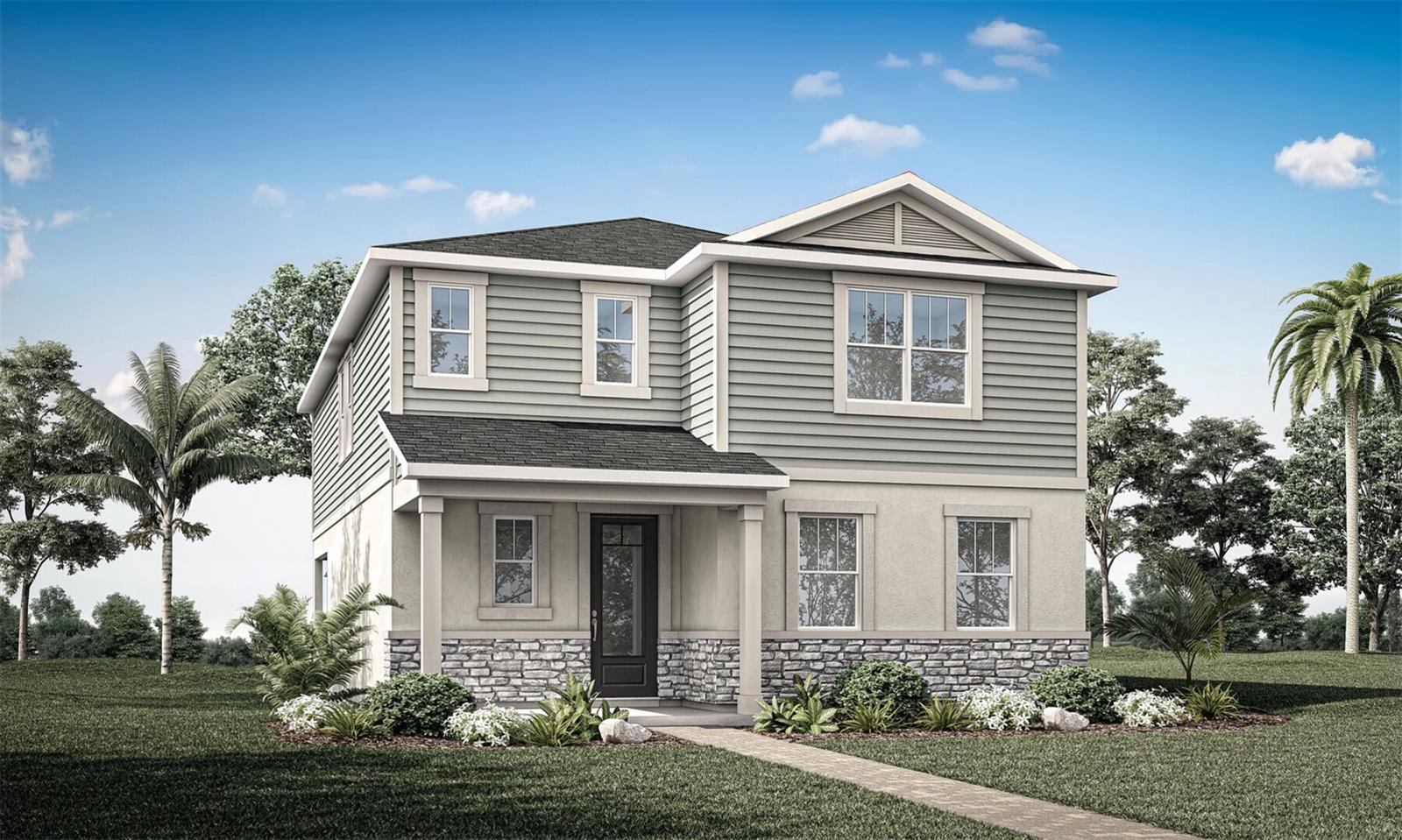 Under Construction. The Windley is a magnificent two-story home that offers 2,566 square feet of well-designed living space. Featuring 4 bedrooms, 2.5 bathrooms, and a 2-car garage, this home is ideal for those looking for both room to grow and luxurious comfort. The open-concept main floor boasts a large Great Room, a chef-inspired kitchen, and a dining area that connects to the outdoor covered lanai, perfect for entertaining. Upstairs, you’ll find a spacious primary suite with en-suite bathroom, three additional bedrooms, a full bathroom, and a versatile loft that can be used for whatever suits your lifestyle. The Windley’s layout is perfect for modern living. Nestled in a superb location, this home provides access to an array of scenic trails and paths, making it an ideal community for those seeking an active and vibrant lifestyle. Don't let this opportunity slip through your fingers to own a stunning new construction home. Schedule your tour today and let us help you make your homeownership dreams come true. Visit the Meridian Parks sales center today!