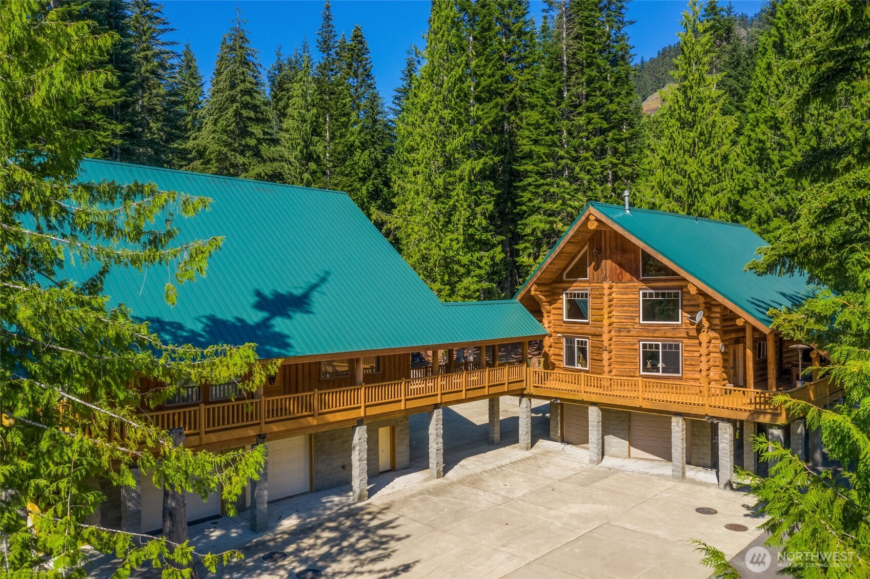 A cabin in the trees — where tranquility meets timeless craftsmanship.