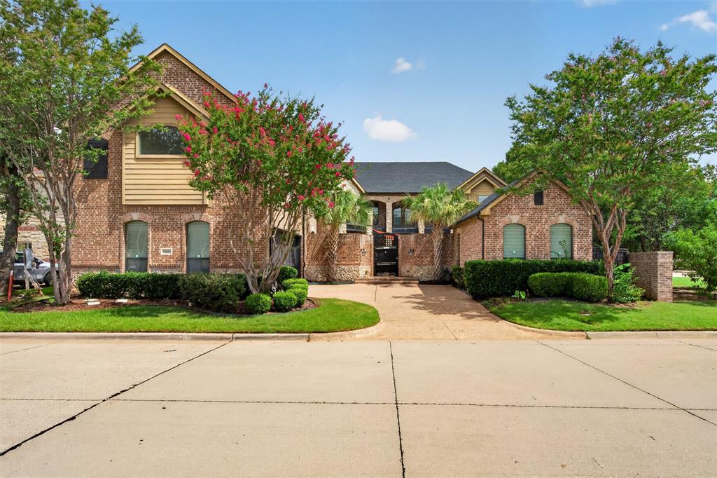 Welcome home!Price Reduced and seller motivated to make a deal. Will consider helping with closing cost or stipend for new carpet with a solid offer. This French Quarter-inspired South Arlington cul-de-sac custom estate features bespoke design on a Texas scale, providing privacy, luxury, and convenience.Secluded courtyard features cocktail pool, outdoor kitchen, paved patio, and enclosed yard: ideal for hosting gatherings and outdoor family fun. Pool house provides a perfect home office, guest suite, or fourth bedroom.Inside, grand foyer and living room flow into formal dining room, chef's kitchen, and breakfast nook. French doors line the first floor, providing endless natural light and welcoming views of your private courtyard. Upstairs finds two secondary bedrooms, theater room with wet bar, and first balcony. Primary suite features a private balcony, coffee bar, and luxury bathroom with spa tub, oversized shower, and walk-in closet.Highlands, Parks mall, and Cowboys & Rangers stadiums are minutes away, and I-20 provides easy commutes to the hearts of Dallas and Fort Worth. Enjoy the perfect combination of beauty, privacy, and convenience!• 5 min to Arlington Highlands• 10 min to Downtown Arlington: an active, walkable downtown community• 15 min to Cowboys, Rangers, & E-Sports Stadiums, Six Flags, & Hurricane Harbor• 20-30 min to DFW Airport, Fort Worth Stockyards, Bishop Arts District, Deep Ellum, Carrollton, Grapevine, & more!This truly one-of-a-kind home must be seen to be believed!Walkable to Grace Prep & other private schools and near to high performing public schools.