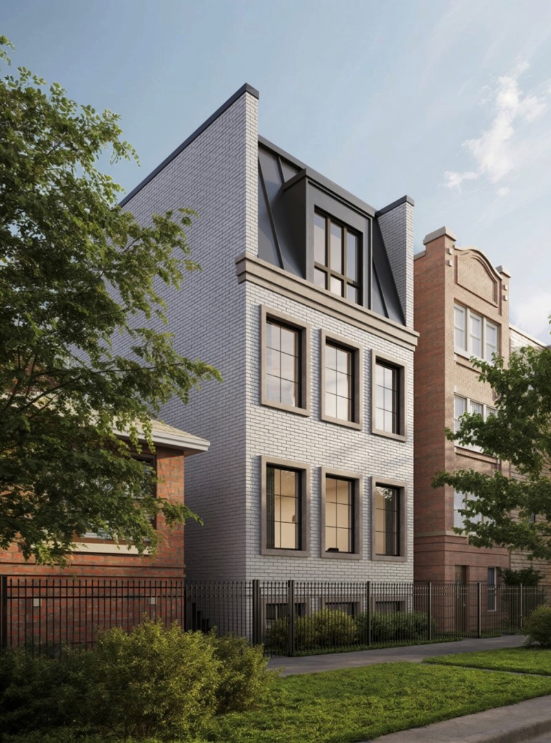 Stunning New Construction Duplex-Down in the Heart of Wrigleyville & Southport Corridor! November 2025 expected delivery. Welcome to 1124 W Addison, a brand-new 4-bedroom, 3.5-bathroom duplex-down that combines luxury, space, and unbeatable location in one of Chicago's most dynamic neighborhoods. Perfectly situated just steps from Wrigley Field and the vibrant Southport Corridor, this home places you in the center of world-class dining, boutique shopping, nightlife, parks, and public transit. Spread across two expansive levels, this residence feels like a single-family home, offering exceptional space and privacy for both everyday living and entertaining. The main level features an open-concept layout with oversized floor to ceiling windows, wide-plank hardwood floors, and a stunning chef's kitchen with custom cabinetry, high-end appliances, quartz countertops, and a large island with seating. Downstairs, the primary suite serves as a private retreat, complete with a spa-inspired bath and huge walk in closet space. Three additional bedrooms and well-appointed baths offer flexibility for family, guests, or a home office.    Enjoy seamless indoor-outdoor living with your private outdoor terrace, perfect for grilling, entertaining, or relaxing in the heart of the city. Additional highlights include high ceilings, designer finishes throughout. 1 parking space included. Option for Cubs parking/garage for additional income or garage with 1bed/1bath rental income ADU. Don't miss this rare opportunity to own a luxury duplex-down just steps from Wrigley Field in one of Chicago's most sought-after neighborhoods.