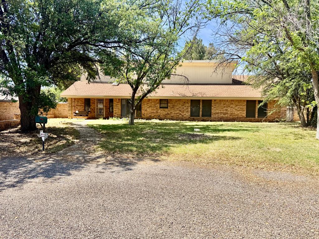 Spacious 3-bedroom, 3 full bath home with a half bath offering over 3,500 sq ft. Situated on a large in a quiet east Odessa neighborhood, this property offers a country feel in the city. Features large living areas, high ceilings, and great potential with some updates. Huge backyard shop with RV parking adds incredible versatility for storage, hobbies, or extra vehicles.