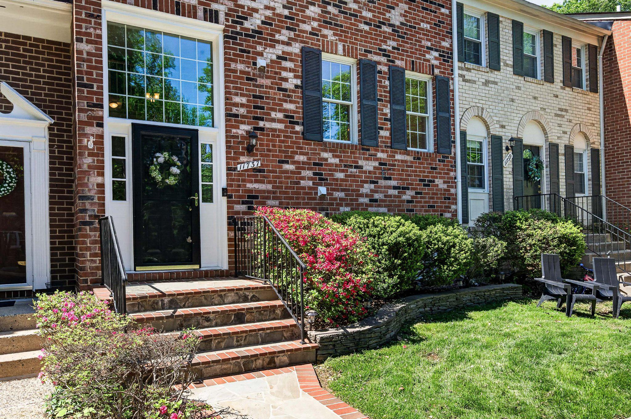 Welcome to 11737 Dry River Court, a meticulously maintained all-brick construction, 4-bedroom, 4-bathroom townhome offering over 1,700 square feet of finished living space across three levels. The interior features a gleaming hardwood floors, fresh coat of designer paint, updated kitchen and Pella replacement windows throughout. The fully-renovated kitchen opens to the dining room with access to the private, backyard—an ideal space for low-maintenance outdoor entertaining that backs directly to peaceful neighborhood wooded common area. Wood burning fireplace in the finished lower level. Two reserved parking spaces directly in front of the home. Recent updates include: Full PEX plumbing replacement (2022), New Electrical Panel with whole-home surge protection (2022), Replacement slider (2021). Separate walk-in Laundry & Utility Room. Tons of storage - huge lower level storage area and plywood also added to attic floor. Residents enjoy being minutes from numerous shopping & dining options and having immediate access to Reston’s extensive network of trails, pools, and commuter routes. Seller reserves the right to accept any offer at any time.
