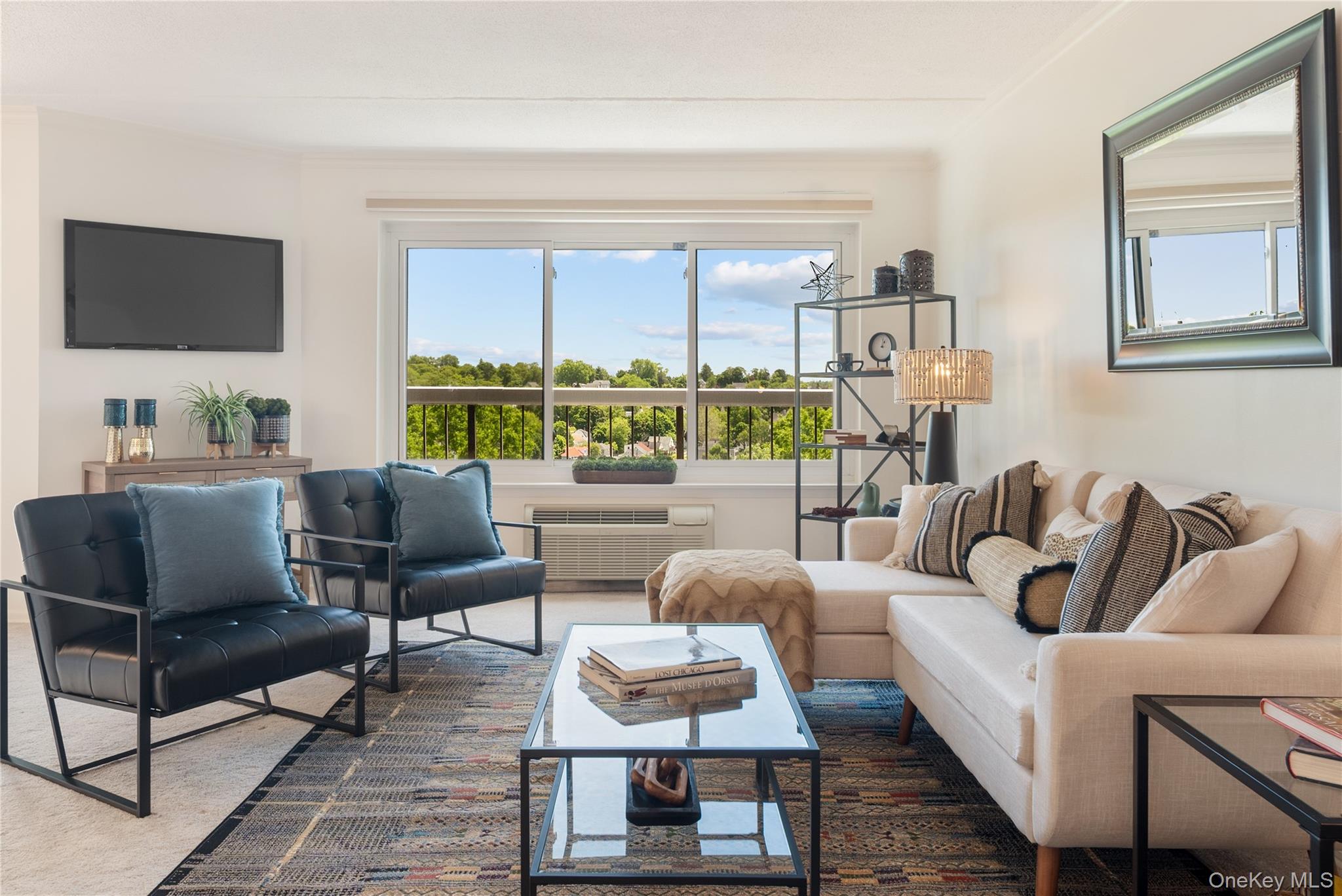 Welcome to High Point Condos in Hartsdale! This spacious and sunlit unit offers exceptional comfort and style, featuring a large living room with an open floor plan. Enjoy treetop views from a private balcony for morning coffee or unwinding at the end of the day. The kitchen boasts quartz countertops and modern finishes. Assigned parking close to the entrance. Abundant closet space, and true move-in condition, this home offers convenience at every turn. Storage unit comes with the condo, perfect for extras. High Point’s exceptional amenities include a full-service clubhouse, fitness center, saunas, outdoor pool, kiddie playground, and full-time security—all within a vibrant, impeccably kept community close to everything Hartsdale has to offer. Parking spot on the upper level is 734. Storage unit #54 on the 3rd floor.. Located in a highly desirable community close to shopping, transportation, and amenities, this High Point condo blends comfort, style, and an unbeatable location. Don’t miss it! TAXES LISTED ARE WITH OUT EXEMPTIONS OR STAR