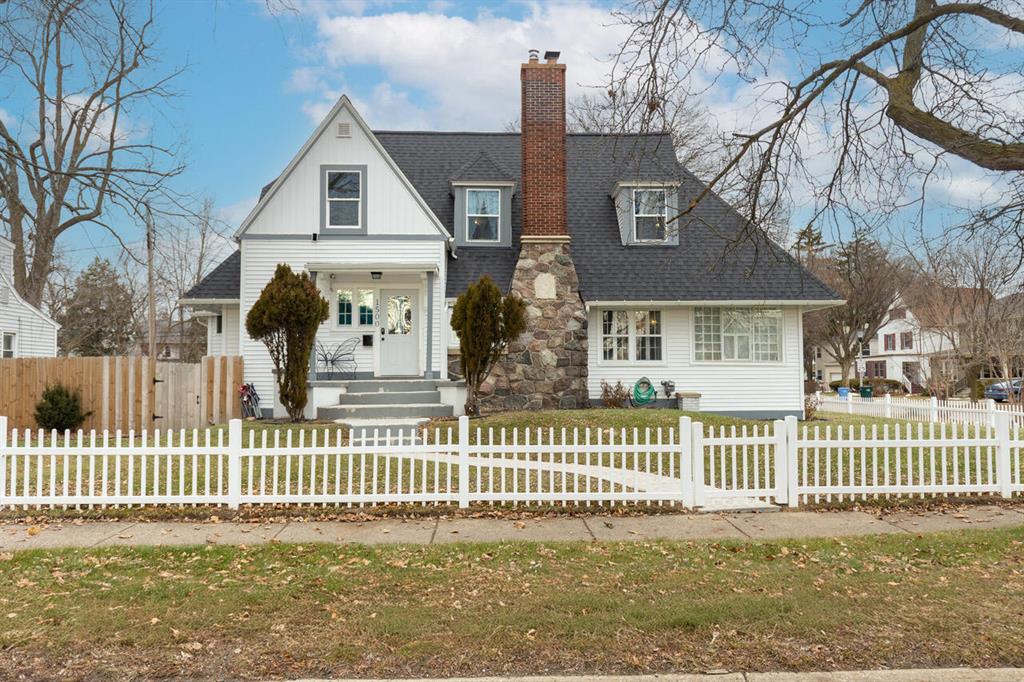 A truly one-of-a-kind 1925 Craftsman in the heart of Lansing. Flooded with natural light and thoughtfully styled with a Santorini-inspired Mediterranean aesthetic, this home offers warmth, character, and timeless charm. Located in a vibrant historic neighborhood with an active association and year-round events, you're just steps from parks, community centers, neighborhood gardens, schools, and downtown. Major updates include a brand-new roof, furnace, hot water heater, dishwasher, garbage disposal, washer, dryer, and fencing--offering both beauty and peace of mind. A rare opportunity to own something truly special., View: Downtown, Improvements: Formal Dining Room,4 Season Room, Foundation Details: Block