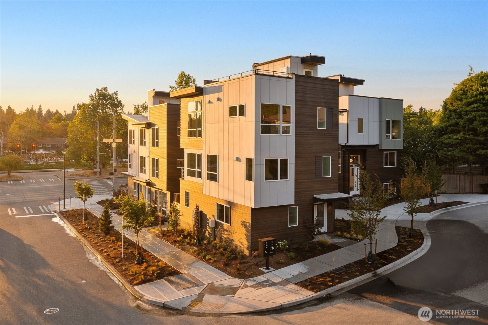 This is not your typical townhome! Pine Ridge by Blackwood Homes brings five brand-new residences to the heart of Laurelhurst, offering 3–4 bedroom layouts with EV-ready parking. This fully standalone home offers a functional, wide floorplan and hand-picked designer finishes to live more like a traditional home than your typical townhome. Enter into an inviting foyer with storage leading directly into the open concept living space where you will find a chef’s kitchen w/ large quartz-topped island, Bosch appliances, 36" induction range, separate dining space, and patio for plants and your BBQ off the main floor. Come home to dedicated parking directly out the convenient side door, mini splits in all rooms for year-round comfort, and relax in a spacious primary suite with walk-in closet and 4-piece bath w/ heated floors! A second bedroom with its own bath sits adjacent to the primary, while two more bedrooms and a den find themselves on the next floor, all to themselves but also close enough to not be too far away from your primary suite. All of this, with a playground and park across the street + proximity to some of the most top-rated schools in the city, Burke-Gilman trail, UW, Children's Hospital, and all that University Village offers & more! Lender-paid buydown available, terms apply. Photos are of similar home.