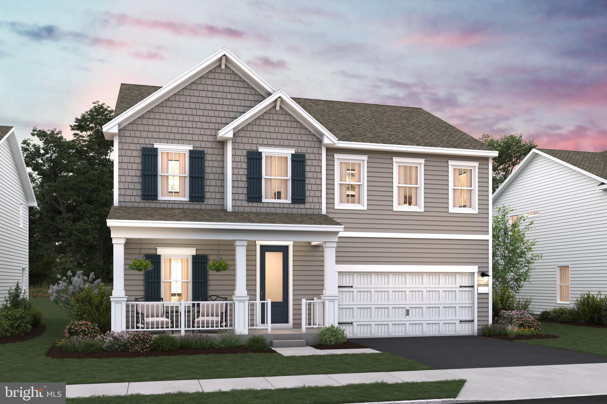 The Water Lily at Villages at Hays Mill Creek brings inspired design, space, and everyday comfort to life in this vibrant Berlin community. Step inside to an open layout anchored by a beautifully appointed kitchen with soft white cabinetry and a generous center island, seamlessly flowing into the great room with an elegant fireplace and dining area — perfect for entertaining and everyday living. A versatile home office off the foyer adds flexibility for work or leisure, while the first-floor Extra Suite delivers private space for guests or multigenerational living. A private outdoor deck extends your living space for morning coffee or evening gatherings. Upstairs, the serene primary suite features a spa-inspired bath with dual sinks and thoughtful finishes, complemented by additional well-sized bedrooms and convenient second-floor laundry. The finished basement with recreation room and full bath expands your living area with room for media, hobbies, or play. Designer touches throughout and a 2-car garage complete this exceptional home, blending functional living with modern style in a desirable neighborhood close to dining, shopping, recreation, and commuter routes.