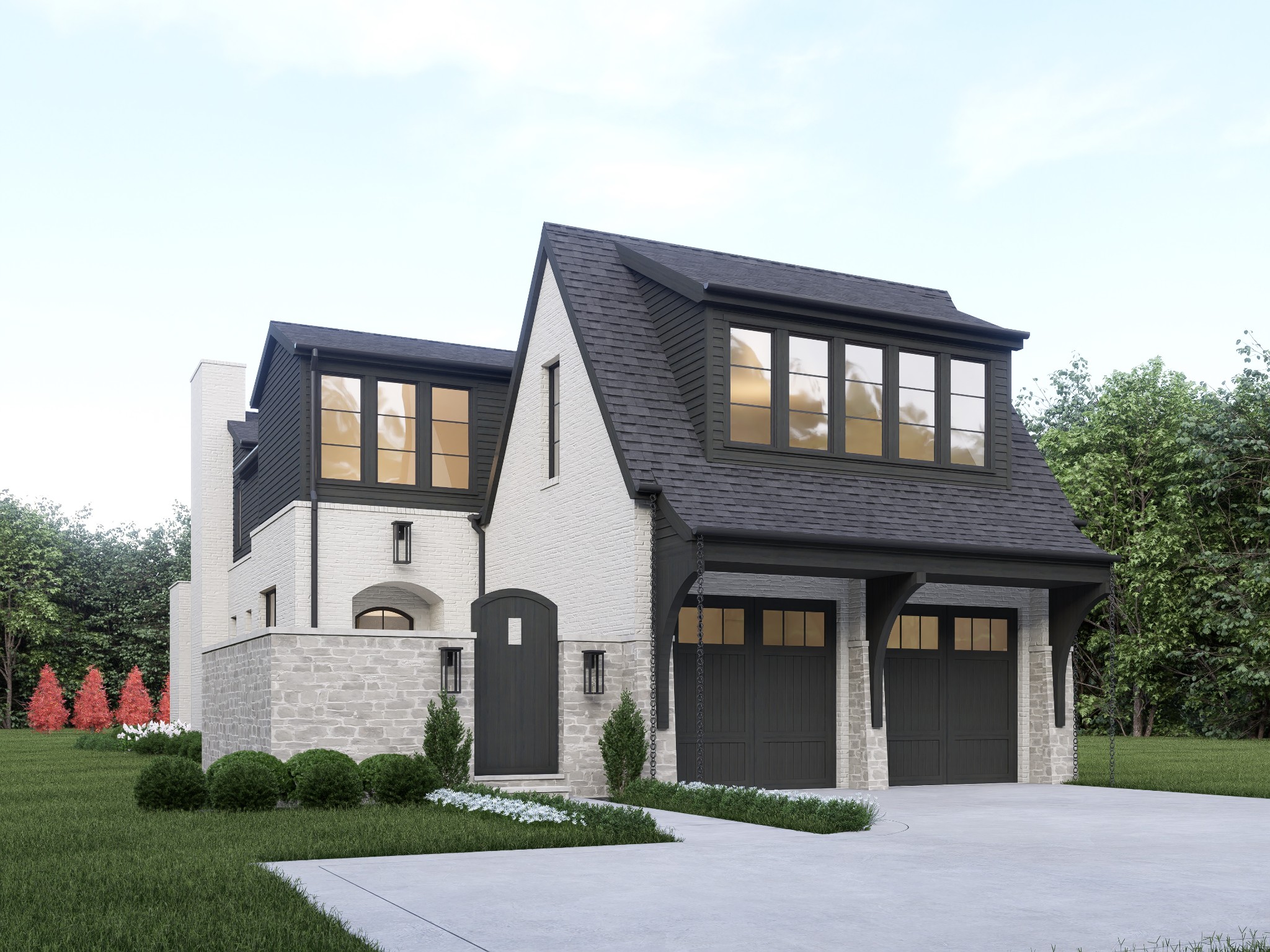 This sophisticated home by Craftsman Residential delivers the ultimate level of Nashville luxury living in the heart of the walkable 12 South neighborhood just steps away from Sevier Park. The Alys Beach inspired, gated courtyard with its paver-lined path and iron front door set the tone of comfort & elegance you will see throughout the home, which is filled with architectural details, custom cabinetry and luxury finishes.   The light-filled main level includes a gourmet kitchen with high-end appliance brands like Wolf/SubZero/Bosch in addition to a built-in bar and kitchen island with seating for 4.  The floor plan lends itself to great entertaining with the indoor/outdoor atmosphere with two sets of Pella sliding glass doors, paver-lined covered patio with gas fireplace and the privacy of a thoughtful landscaping package.  In the rear, you have an owner's suite bedroom with elevated ceilings, a spa-like bath including heated marble floors with wifi enabled controller, zero entry marble tile shower with bench & handheld shower, separate free standing tub and large closet with room for 2 wardrobes. The upper level includes 3 bedrooms, including a Junior Suite, all with en-suite baths, bonus room prewired for surround sound, remote workspace with natural lighting, landing nook and secondary laundry room.  Your 2-car garage is prewired and ready for your fast charging EV charger. Outside, your rear yard oasis includes over 800 sq ft of outdoor space around your 10x30 gunite pool with tanning ledge & built in seating for all your friends while being surrounded by an 8 foot privacy fence.