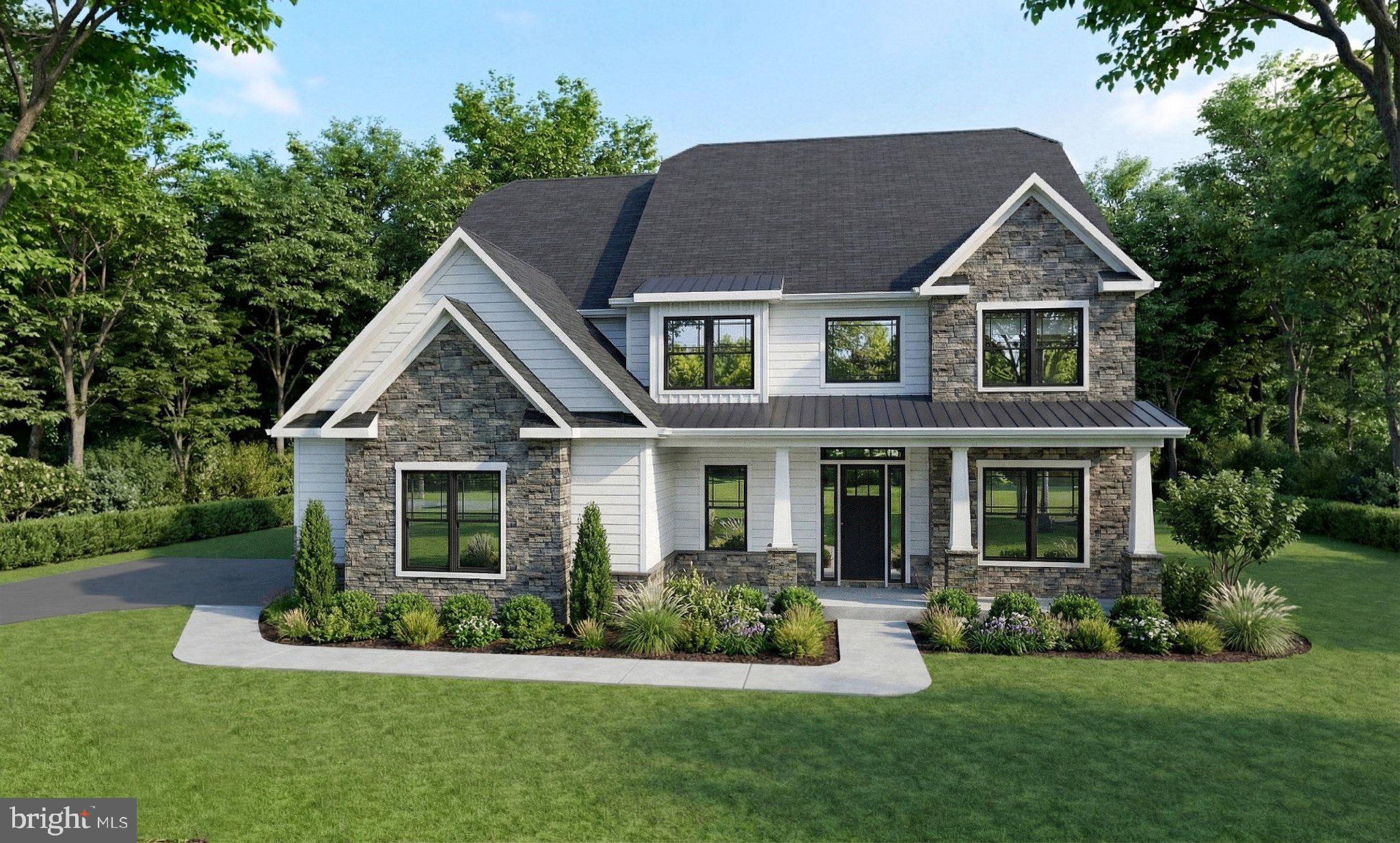 Welcome to Pennfield by Eddy Homes, a private enclave of four refined estate homes, gracefully framed by the rolling countryside of Chester County.Set among picturesque open spaces and thoughtfully designed homesites, Pennfield offers timeless architecture, exceptional craftsmanship, and the tranquility of one of Pennsylvania’s most desirable regions. Located within the award-winning Unionville-Chadds Ford School District and just minutes from West Chester and Kennett Square, Pennfield offers the perfect balance of peaceful country living and modern convenience.Discover the Aberlour, a stunning modern Craftsman-style floor plan designed for luxury living and entertaining. A grand two-story foyer welcomes you into a spacious, open first floor featuring a bright gourmet kitchen with a morning room, generous island, and butler’s pantry. The two-story window-filled great room offers abundant natural light and a beautiful gas fireplace. A private first-floor guest suite includes a full bath and walk-in closet. Upstairs, the luxurious owner’s suite features a spa-like bath and generous walk-in closet, while three additional bedrooms each offer walk-in closets. Two full baths and a convenient second-floor laundry room complete this exceptional home.