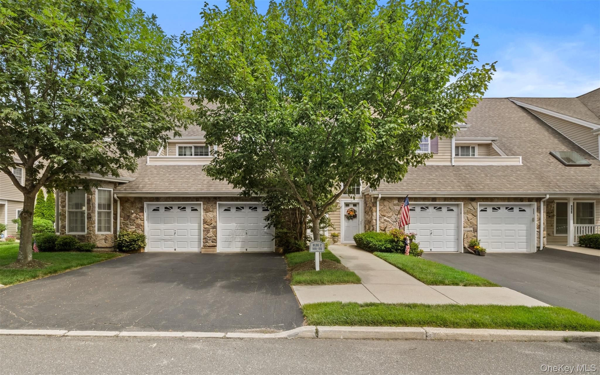 Experience the Ultimate in resort-style living at the highly sought after Stone Ridge Estates 55 and over community! This beautifully maintained two-bedroom, two bath Davenshire model offers an exceptional combination of elegance, comfort, and convenience. From the moment you enter you'll appreciate the spacious, sophisticated layout and the luxury of your own Private Elevator. The heart of this residence is the beautifully updated eat-In-Kitchen, thoughtfully designed for both everyday living and entertaining with sliding glass doors that open directly to your private balcony. You will find the Formal Living Room and formal Dining room open and airy, with vaulted ceiling and soaring with natural light. The spacious primary suite offers a private retreat complete with an ensuite bath and generous walk-in closet. The additional guest room is perfect for guests, a den or office space. This unit also offers a 1 car garage, laundry room, CAC, Gas heat and cooking.  You will enjoy this resort-style lifestyle with amenity which include IGP, 2 Community Clubrooms, and Fitness Center. This is the Lifestyle you have been waiting for!!!