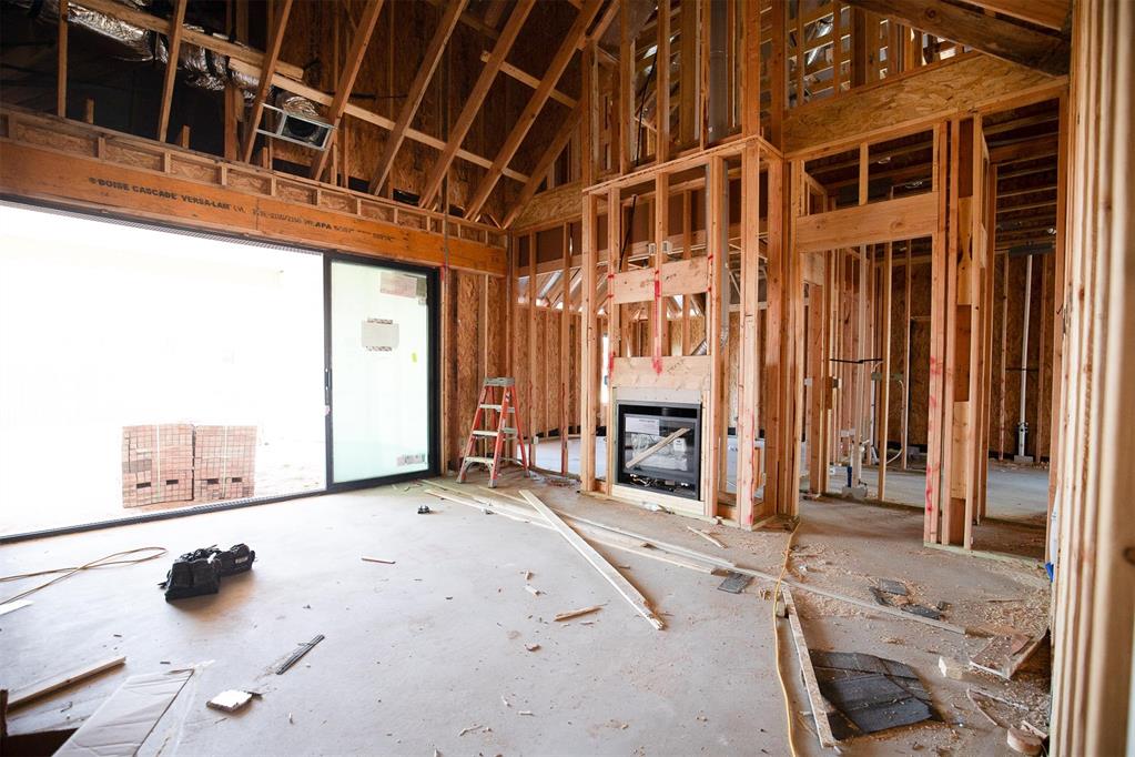 This Korbyn Bonus Room floor plan includes 3,895 Sq Ft of total living space, which includes 3,625 Sq Ft of indoor living space and 270 of outdoor living space. There is also a 690 Sq Ft, three-car garage with a storm shelter installed. This truly spectacular home offers 5 sizeable bedrooms, 4 full bathrooms, a half bath, 2 covered patios, an In-Law/guest suite, a mud area, a utility room featuring a utility sink, and a generous bonus room. Pass the covered front porch and the dual height entry lies the ultimate floor plan. The great room embraces wood-look tile, a spectacular cathedral ceiling with a crows feet detail, a ceiling fan, a luxurious 3-panel sliding door with a 4' back patio extension, and a center gas fireplace surrounded by our stacked stone detail. The great room opens to the kitchen, which boasts an oversized center island with a trash can pullout, custom-built cabinets to the ceiling, 3 CM countertops, a HUGE walk-in pantry, stainless steel appliances, including double ovens and a 5-burner cooktop, adorning tile backsplash, stunning pendant lighting, and ample storage opportunities. The secluded primary suite features windows, our cozy carpet finish, a ceiling fan, and our sloped ceiling detail. The outstanding primary bath features a European walk-in shower, a separate sink vanity concept, a free-standing tub, a private water closet, & TWO primary walk-in closets. Bedroom #2 lies towards the front of the home and spotlights an In-Law/guest suite set up with a walk-in closet included. The second level holds the generous bonus room, a full bath, a Jack and Jill bathroom set up, and bedrooms #3, #4, and #5. Outdoor living proudly supports a corner wood-burning fireplace, a gas line for your grill, and a TV hookup. Other amenities for this stellar home include a tankless water heater, an air filtration system, a fresh air ventilation system, and so much more!