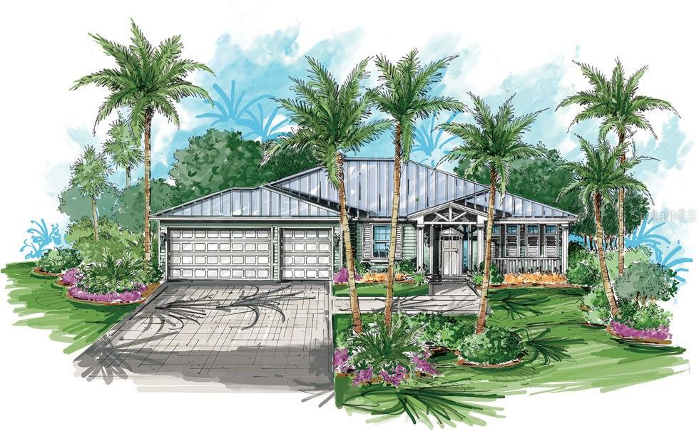 Under contract-accepting backup offers. Under Construction. *Sunset Vista Model*. Welcome to Palma Sola Grande an exclusive, boutique gated community in West Bradenton featuring sixteen new construction homes near Palma Sola Bay where you can choose from 8 different models with 3 package options. Estimated completion time is 12-14 months! The Sunset Vista is a coastal contemporary single-story home with a spacious great room, chefs kitchen, and private primary suite. The light and airy open-concept floor plan was built to entertain, with brilliant natural light pouring into the expansive living space and shining throughout the home. The private primary suite features 2 walk-in closets, an ensuite bathroom featuring a freestanding soaking tub and a spacious walk-in shower with glass enclosure. Other features include a three car garage and hurricane impact-resistant windows and doors. The front yard and backyard feature lush low maintenance tropical landscaping. You will love the ideal location with close proximity to the Gulf Beaches of Anna Maria Island, Robinson Preserve, Historic DeSoto National Park, IMG Academy and Golf Club, downtown Bradenton, St. Pete, the cultural and culinary arts of Sarasota, shopping, stores, restaurants, and medical facilities. Walk or ride bikes to the Robinson Preserve, a 682-acre nature preserve offering trails, kayak launches, and a picnic area. This is the ultimate Florida lifestyle location! Contact us to set up a tour and experience the beauty and lifestyle firsthand before the community sells out!