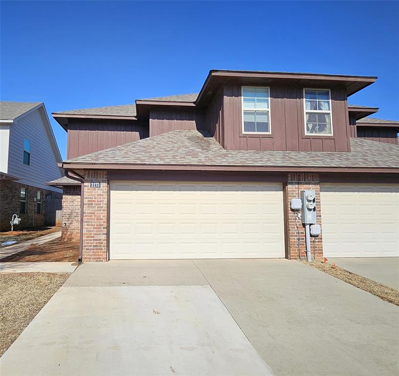 Discover the charm of this well-designed townhome community in Edmond, where comfort meets convenience. These connected homes offer a warm, inviting feel along with features that fit modern living. Each residence includes a private two-car garage and an open-concept first floor that brings together the living area, dining space, and kitchen. The kitchen is equipped with durable stone countertops, contemporary stainless finishes, and essential appliances including a refrigerator and microwave, plus a breakfast bar perfect for casual meals. The primary suite serves as a relaxing retreat with its own private bathroom featuring stone-topped dual vanities, updated tile details, and a spacious walk-in closet. Upstairs, you’ll find two additional bedrooms along with a full bathroom to accommodate family or guests. A half bath near the entry adds everyday convenience. Out back, enjoy a manageable yard ideal for light outdoor enjoyment without heavy maintenance. The homeowners association handles lawn care, leaving residents responsible only for personal plantings. Located just north of the Turnpike, the neighborhood offers quick access to major routes while maintaining a comfortable residential feel. This is a great opportunity to enjoy easy, low-maintenance living in a desirable Edmond location!