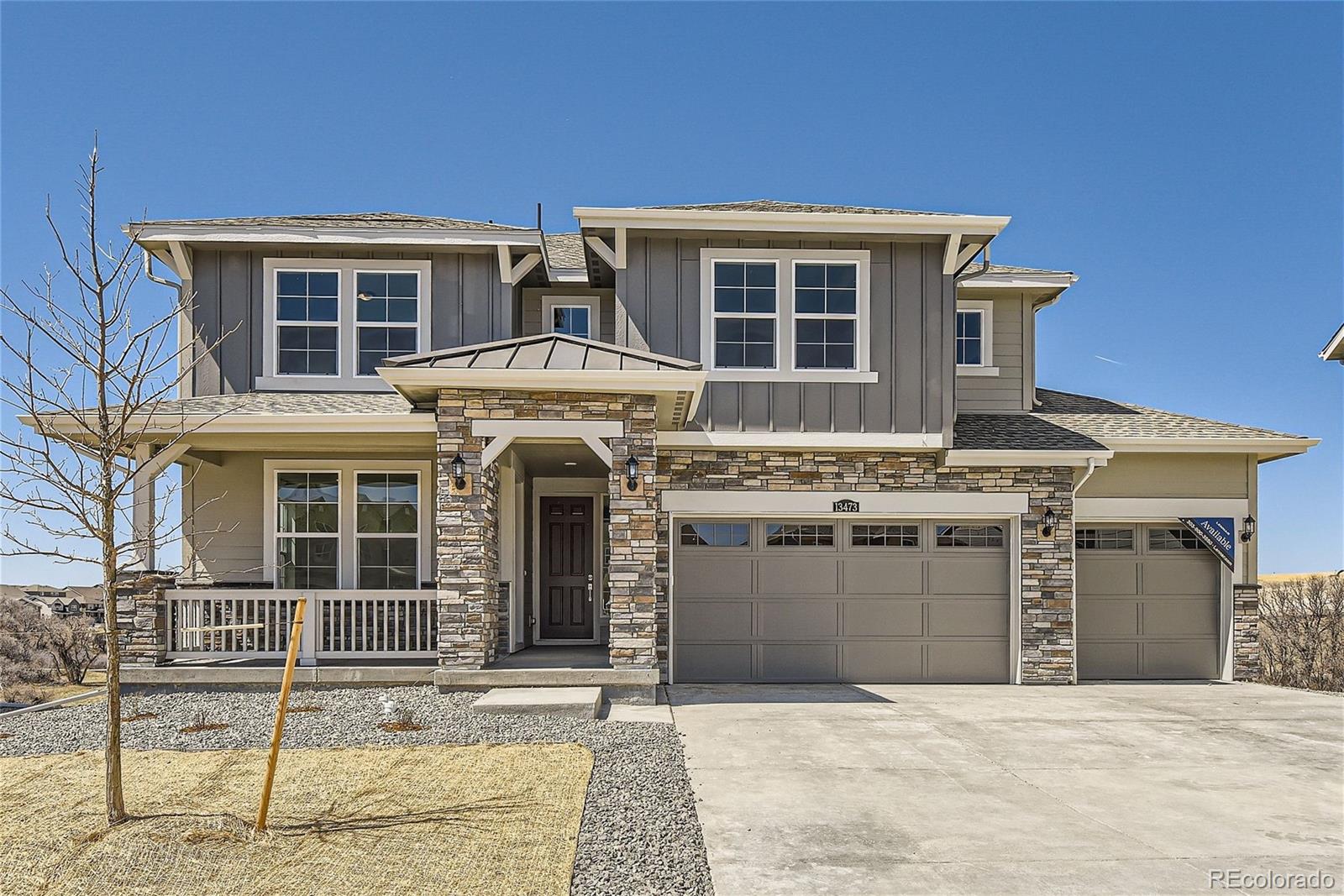 **Anticipated completion May 2024! This stunning new Chelton 2-story is on a cul-de-sac and features 5 beds (4 main home and 1 next gen), 4.5 baths (3.5 main home & 1 next gen),  laundry (both main & nextgen), living room (nextgen), great room (main home), kitchen (both main home & nextgen), loft, unfinished WALKOUT basement and 4 car garage. Beautiful upgrades and finishes including luxury vinyl plank flooring, stainless steel appliances and more. Lennar provides the latest in energy efficiency and state of the art technology with several fabulous floorplans to choose from. Energy efficiency, and technology/connectivity seamlessly blended with luxury to make your new house a home. What some builders consider high-end upgrades, Lennar makes standard. Colorado living at it’s finest. Close to dining, shopping, entertainment & other amenities.Don’t wait – this community will sell out quickly! Welcome Home! Photos and 3D walkthrough tour are a model only and subject to change.