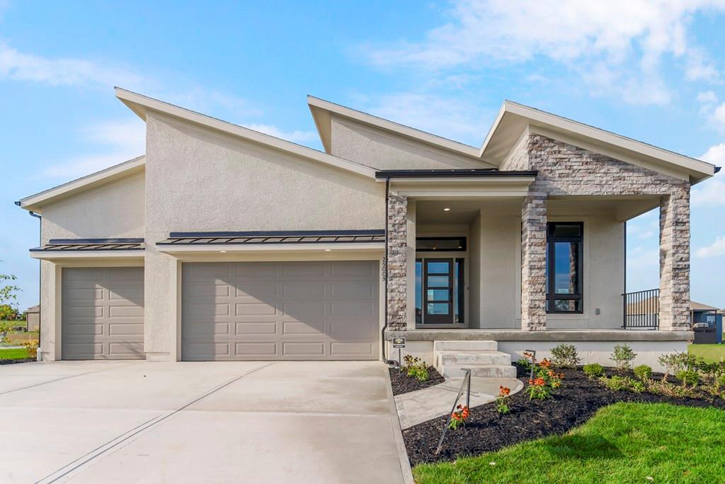 MODEL HOME FOR SALE!!! Stunning "Richmond" plan by Gabriel Homes with New Modern front elevation. This one has it all! Gorgeous kitchen with upgraded appliances, oversized pantry and a large island open to the bright great room with fireplace. Entertain on your covered deck with steps down to a large stamped concrete patio with a firepit. The primary bedroom is on the main level and the primary bath even has a heated floor for your comfort. The laundry area is conveniently located next to the huge primary closet. Completing the main level is a 2nd bedroom/office with built-in shelves. The lower level is a bright daylight and has a comfortable recreation room perfect for watching the big game by the fireplace and includes a wet bar. You'll find two more bedrooms and third bath perfect for your guests. There are way too many upgrades to list for this outstanding home. This home is in a beautiful maintenance provided area of Cedar Creek with full access to Cedar Creek clubhouse with party room, exercise room, 3 pools, 65-acre fishing lake, parks, pickleball courts, walking trails and more. Taxes are estimated.