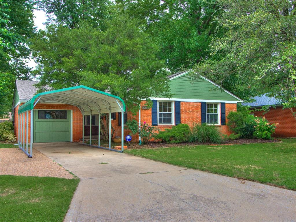 This charming 3-bed, 2 bath cottage, nestled on a treed lot in desirable, central Norman, has been thoroughly updated while preserving it's original character.  Step inside to discover refinished hardwood floors, that gleam under a fresh coat of paint throughout. The heart of the home, the kitchen has been updated as have both bathrooms, offering modern comfort and style. 
Beyond the main living areas, you'll find a dedicated laundry room for convenience, a relaxing sauna for unwinding (sold as-is), and a storm shelter for peace of mind.  To top it off, a newer roof and exterior paint ensures years of worry-free living. This quaint cottage perfectly blends classic appeal with contemporary upgrades.