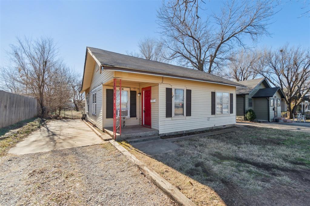 Positioned along Edmond’s fast-growing West Main corridor, this property offers a rare blend of an existing single-family home and highly valuable land with strong future potential. Surrounded by new construction and ongoing redevelopment, the location provides exceptional upside for investors, builders, or buyers seeking long-term appreciation.The home includes 2 bedrooms, 1 bathroom, and approximately 1,031 sq ft of living space on a generous lot. It can function as a primary residence or rental while plans are made for renovation or redevelopment. The layout is practical and livable, offering a solid foundation for those looking to customize or add value.The true appeal lies in the site itself—an area experiencing increasing demand with nearby infill projects and modern builds. With quick access to downtown Edmond, schools, parks, and local amenities, this location continues to attract interest from a wide range of buyers. Ideal opportunity for investors, developers, or owner-occupants seeking immediate usability with significant long-term potential. Home does need repairs and updates, making it a great option for those wanting a fixer-upper in a desirable Edmond setting.