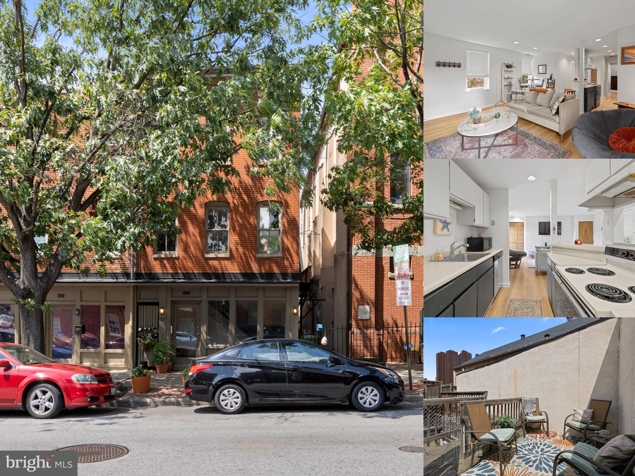 Live where Baltimore’s energy meets everyday comfort. Welcome to Hanover Square Condominiums, perfectly positioned in Federal Hill’s Historic District, just blocks from M&T Bank Stadium, the Inner Harbor, and Cross Street Market. This updated 2-bedroom, 1-bath condo blends modern style with classic Baltimore character in one of the city’s most walkable locations. Step inside to find a bright, open floor plan with luxury vinyl plank flooring, recessed lighting, and a smooth flow from the living area to the kitchen. The galley-style kitchen shines with stainless-steel appliances, electric cooking, and a breakfast bar—ideal for casual meals or gathering with friends. A balcony-style deck off the living area extends your space outdoors—perfect for morning coffee, evening conversations, or container gardening. Both bedrooms offer comfortable proportions and flexibility for guests or a home office. The updated full bath (2021) features luxury vinyl tile flooring, modern lighting, and a clean tub/shower combination. Convenient in-unit laundry adds ease to daily living. The building recently received a brand-new roof, ensuring peace of mind for years ahead. Residential Permit Parking (RPP Area 9) provides easy access for residents. Enjoy a lifestyle that balances urban excitement with low-maintenance living. From game days at the stadium to sunsets at the harbor, everything you love about city life is right outside your door. Hanover Square Condos offers modern comfort, walkability, and value in one of Federal Hill’s most convenient locations.