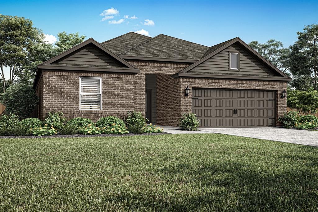 The Colt features four bedrooms and two bathrooms, with every detail crafted for family living. Its open-concept layout seamlessly connects the kitchen, dining area and family room, creating the perfect space for both everyday life and special gatherings. The kitchen showcases stunning wood cabinetry, sprawling granite countertops and energy-efficient appliances, while the family room offers plenty of space for everyone to relax and connect. The luxurious master suite provides a private retreat with a large bedroom, walk-in closet and an en-suite bath featuring a granite vanity and glass walk-in shower. From the welcoming foyer to the fenced-in backyard, the Colt combines thoughtful design and functional charm in one convenient, single-level layout.