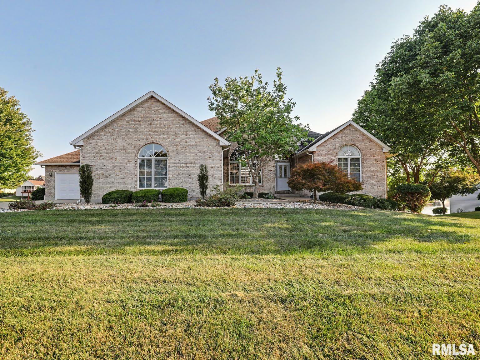 Stunning ranch home nestled in a beautiful, desirable subdivision! This exceptional 5-bedroom home offers 3 bedrooms on the main level plus 2 additional bedrooms in the finished walk-out lower level. Enjoy spacious living areas, a screened-in back deck perfect for relaxing or entertaining, and a private fenced yard. The walk-out basement provides excellent additional living space and easy access to the outdoors. A rare 4-car garage offers plenty of room for vehicles, storage, hobbies, and more. Beautiful setting, impressive amenities, and an ideal layout make this home a must-see!