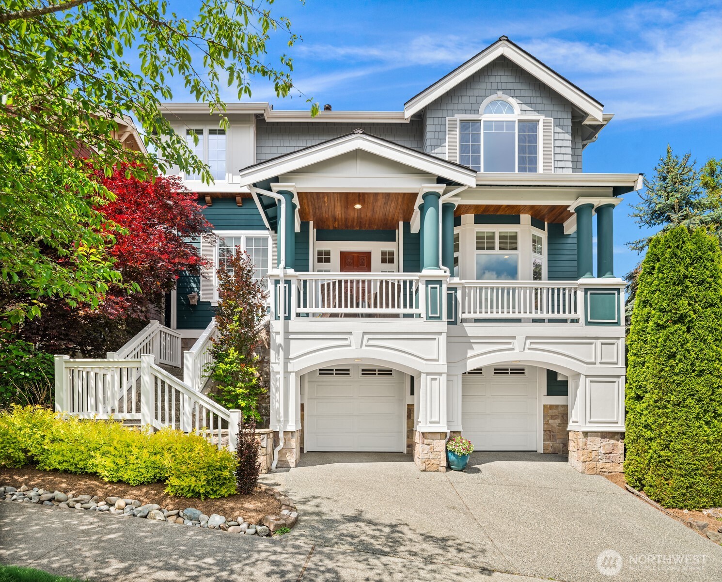 Nestled in the coveted TreAris enclave of Talus, this beautifully updated 3-bedroom, 3-bath home offers over 3,000 square feet of refined living with breathtaking mountain views. Thoughtfully renovated bathrooms (2025) bring a fresh, modern feel, while a new roof and skylights w/electric shades (2024) enhance both form and function. The welcoming kitchen features a large island and designer stone backsplash, SS appliances and walk-in pantry. The primary suite is a true retreat, featuring heated bathroom floors for everyday comfort. Step outside to a stunning backyard designed for relaxation and entertaining, where the natural beauty of the surroundings takes center stage. Two-car garage with lots of space for storage. New Cougar Mountain Middle School right down the street! A rare opportunity to experience elevated living in one of the area’s most desirable neighborhoods.