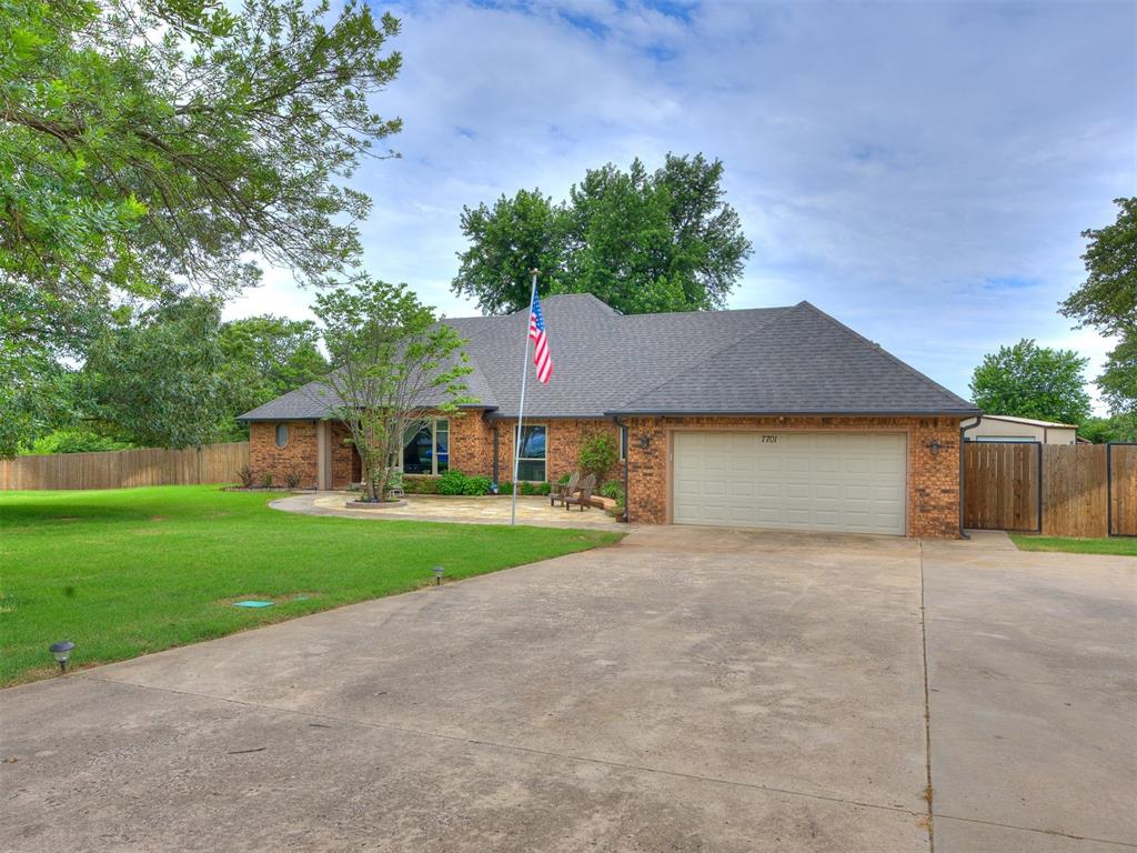 Welcome to this beautifully maintained 3-bedroom, 2.5-bathroom ranch-style home nestled on a spacious 1-acre lot! This property offers the perfect blend of comfort, functionality, and peace of mind with certain updates already completed for you. The living room features a stunning wood-burning fireplace—perfect for cozy evenings and a true focal point of the home. The layout is practical and spacious, ideal for families or entertaining guests. Home also boasts a second living room for even more space and leads outside to back porch. Step outside to your large backyard oasis, complete with a 24x26 foot shop—perfect for hobbies, storage, or workspace. With plenty of room to roam, this one-acre lot offers the space and freedom of country living with the comforts of a well-updated home.
Enjoy peace of mind with a newly replaced roof, new windows, new gutters, and two new water heaters. The home also includes a storm shelter and a Kohler whole-home generator still under its 10-year warranty—ensuring you're always prepared!  Don't miss your chance to own this stunning ranch with all the extras!