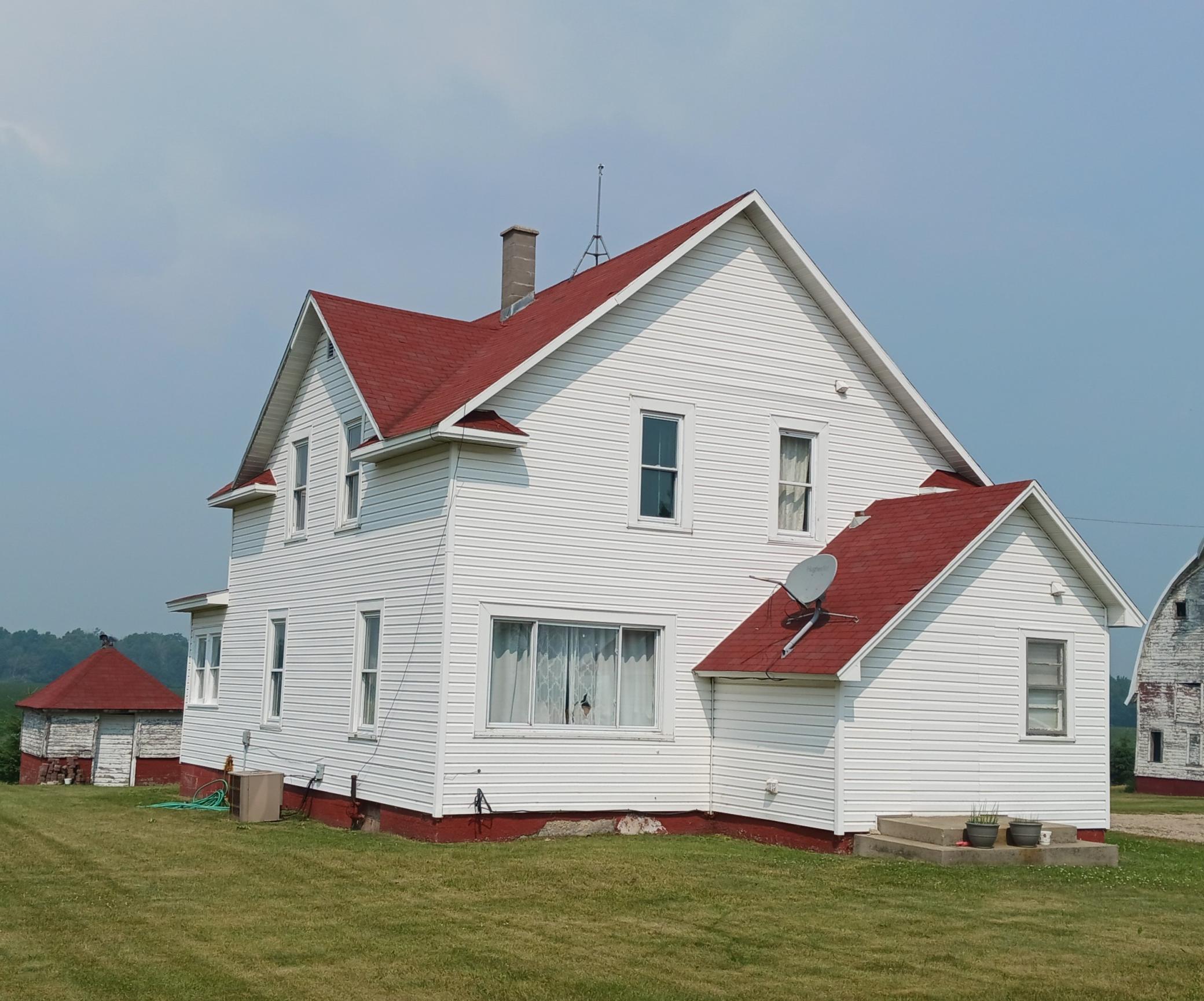 Settled between Wadena and Deer Creek is this lovely country property with just the right amount of space to be private yet not take all day to mow.  Or pasture off some space for your hobby farm or horses.  There is plenty of space for the critters to live too with the large barn, chicken coop, and 2 other out buildings. You will love the newly remodeled  bathrooms and kitchen...complete with Stainless appliances, eating bar and center island. There is updated flooring and paint colors throughout this well cared for  4 bedroom home. You will spend fun evenings in the binzebo with it's center firepit.  Or if gardening is your hobby, there is plenty of space for that.  As the weather chills, you can still feel part of the outdoors and feel cozy from the comfort of your 3 season back porch.  This house has so much to offer so call your favorite realtor today for your own private tour.