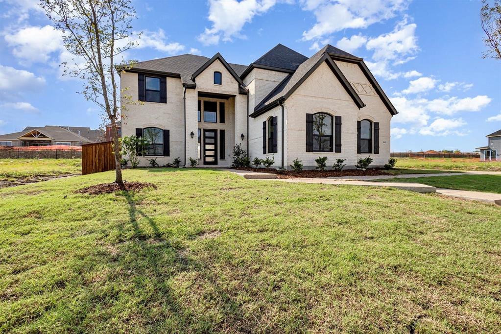 ***BRAND NEW IN MALABAR HILL !! EAST FACING--Stunning 6-4-3 plus 2 power baths, study, game, media, GUEST BEDROOM DOWN WITH FULL BATH AND FULL KITCHEN !!! An absolute MUST-SEE design. Drop-dead gorgeous 2 story foyer features beautiful curved staircase, upgraded chandeliers, and domed ceiling treatment. Library with French Doors to the left, guest suite with full kitchen and full bath to the right, just past the powder room and mud area coming in from garage. Knockout kitchen features floor to ceiling white cabinets with glass uppers and lighting under and above. Huge butlers with fantastic pantry. HUGE family room with 60inch Simplifire Allusion Platinum fireplace that offers colorful and well as warming experience.
Primary Bedroom down features private entrance not going through family room, panned ceiling, fantastic bath and closet. Upstairs features 4 bedrooms, powder room, game and media. HUGE 30'x8' covered patio, HUGE 83'x38' back yard. BEST DESIGN, FEATURES, LOCATION, AND PRICE. READY NOW!!