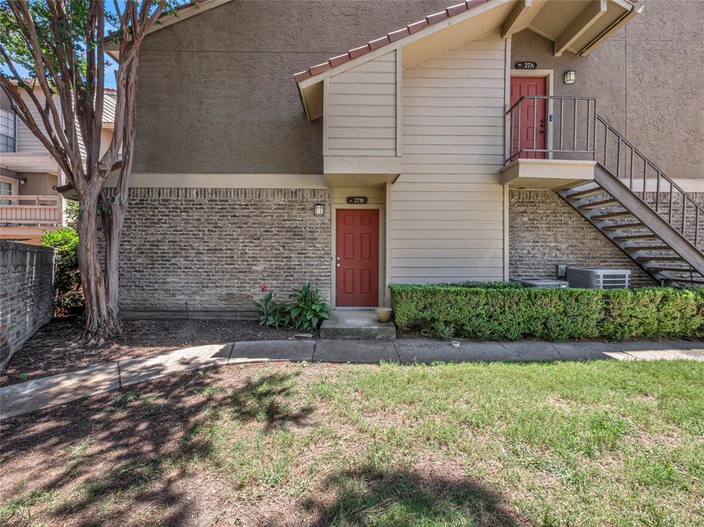 Fantastic opportunity to own a beautiful updated condo in the heart of Dallas! This spacious 1 bedroom, 1.5 bath home offers 924 square feet of thoughtfully designed living space.  The open floor plan creates a seamless flow between the kitchen, dining and living area-perfect for entertaining or relaxing. Step outside to your own private patio, ideal for morning coffee or quiet evenings.   The kitchen opens to spacious living and dining area with ample natural light. The large primary suite features an ensuite bath with generous walk-in closet for optimal storage and comfort.  Tastefully updated and move in ready, this condo offers modern convenience and low maintenance living.   Located in the gated Monticello Crossroads community directly across from Glencoe Park, you'll enjoy proximity to SMU, Downtown, Uptown and the bustling Knox-Henderson area. Community amenities include a sparkling pool, clubhouse, beautiful maintained grounds and assigned parking. The HOA covers water, sewer, trash and exterior maintenance, making ownership easy and hassle free.  Commuters and travelers will appreciate being just minutes from major thoroughfares, DART Rail and Love Field.  Whether you're first time buyer, investor or simply looking for a vibrant and convenient neighborhood to call home, this property checks all the boxes.  Don't mis your chance to own in one of Dallas's most desirable locations. 

July 2021 UPGRADES: COMPLETE NEW AIR CONDITIONER, LUXURY LAMINATE FLOORS, NEW CARPET ON STAIRS, TILE IN THE LAUNDRY ROOM, CUSTOM CABINETS IN KITCHEN WITH PULL OUT PANTRY, GRANITE COUNTERTOPS, SINGLE BOWL SINK, NEW APPLIANCES INCLUDING RANGE, MICROWAVE, DISHWASHER, NEW FIREPLACE WITH LEDGER STONE FRONT AND CUSTOM CABINETS IN MASTER BATH WITH CULTURED MARBLE SHOWER WALLS AND COUNTERTOP. 

This condo is a must see!