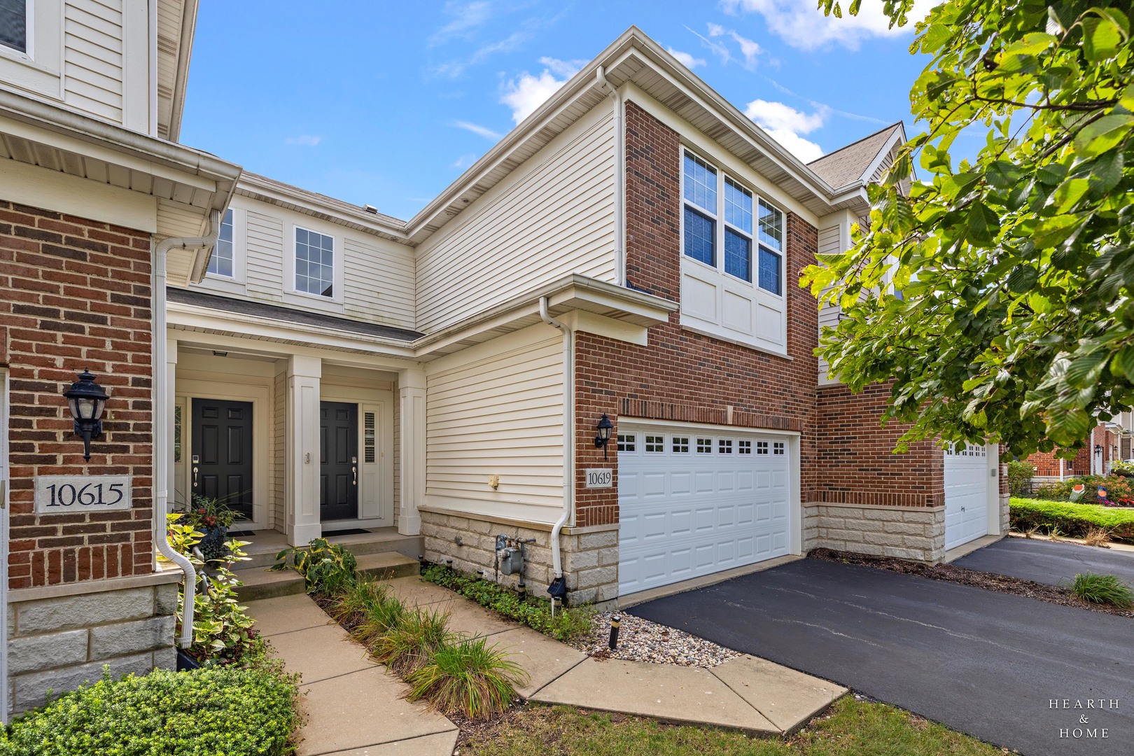 WELCOME HOME!  Step inside this gorgeous, exceptionally well-maintained Sheffield Square townhome and prepare to be impressed. This move-in-ready home features 9-foot ceilings on the main level, creating a bright and spacious feel throughout.  The well-appointed kitchen offers stainless-steel appliances, granite countertops, 42-inch maple cabinetry, and a large pantry-perfect for both everyday living and entertaining.  Upstairs, the spacious primary suite features elegant tray ceilings, crown molding, and a huge walk-in closet. The conveniently located second-floor laundry adds ease to your daily routine.  The full unfinished basement provides endless possibilities and is ready for you to design and finish to suit your lifestyle-whether you envision a recreation room, home office, gym, or additional living space.  Enjoy a fantastic location close to Centennial Park West, including the new music venue, and convenient access for train commuters. Radon Mitigation system already in place.    This home truly has it all-space, style, convenience, and a great location. Make this your first and last stop-you won't be disappointed!
