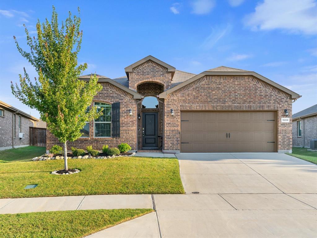Located in Copper Creek, this 3-bedroom, 2-bath home features a spacious open floorplan with a second living area with a large walk-in closet that can be used as an office or 4th bedroom. Highlights include a gas fireplace with gas logs, extra built in cabinets and counter space in the dining area, luxury vinyl plank and ceramic tile flooring, epoxy flooring in the garage and a large fenced in back yard. This beautifully maintained home sits across from a serene greenbelt with a lovely picnic area as the only neighbor across the street. Copper Creek residents enjoy exceptional community amenities including sports courts, a pool and splash pad, cabanas, playground, jogging and biking paths, and a scenic pond.