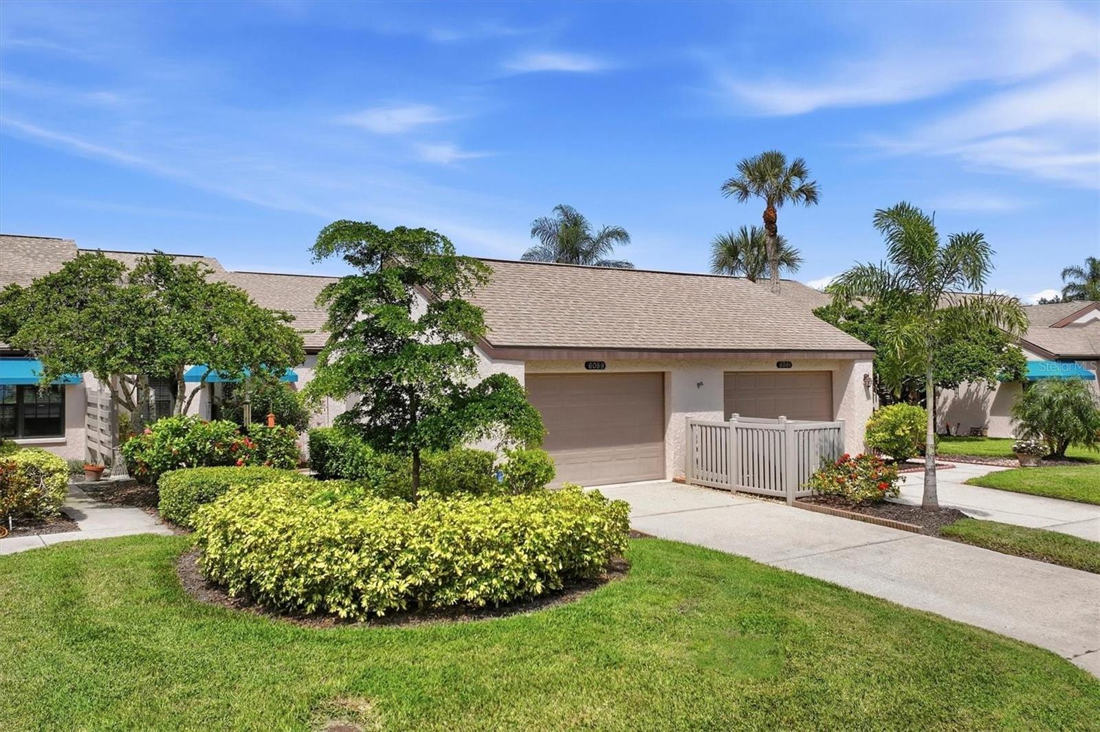 Golf course views, exceptional updates, and easy Florida living come together in this beautifully maintained 3-bedroom condo in Clubside at Palm-Aire. This residence offers a spacious, light-filled interior with vaulted ceilings and an open layout designed for both everyday living and entertaining. The kitchen connects easily to the dining and living areas, while two private patios extend the living space outdoors. Enjoy morning coffee or evening cocktails overlooking the lush golf course from the main living area, while a second patio off the primary suite creates a quiet retreat of its own. Significant recent improvements add both comfort and value, including a brand-new high-end HVAC system with all-new ductwork, new electrical panel with surge protection, interior PEX replumbing, and PGT hurricane-impact windows throughout. The result is a residence that is not only beautifully cared for, but thoughtfully updated for low-maintenance Florida living. The Clubside community pool and hot tub are conveniently located just moments away. For those looking to enjoy the Palm-Aire lifestyle, voluntary memberships are available at Palm-Aire Golf & Country Club, offering two championship 18-hole golf courses, a state-of-the-art fitness center, pickleball and tennis courts, a Junior Olympic-sized pool, social activities, dining, and more. All this in an amazing location conveniently located near University Town Center, Lakewood Ranch, Sarasota-Bradenton International Airport, Downtown Sarasota, St. Armand’s Circle and Lido Key Beach.