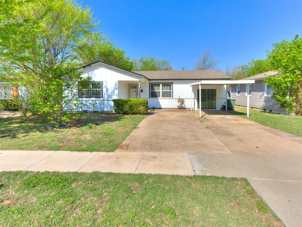 Great location in the center of Edmond. Square footage is Tax assessor for house, assessor sketch shows 288 in garage conversion on top of 942 for total of 1230SF. All exterior siding replaced and total exterior paint in March 2026. Great kitchen with large basin sink and dining room with Butlers pantry. Windows updated before seller owned it. Great wood floors and cozy home feeling. Structural engineer report in March and had beam install to correct sagging floor in hall to engineers specification. Ready to move in