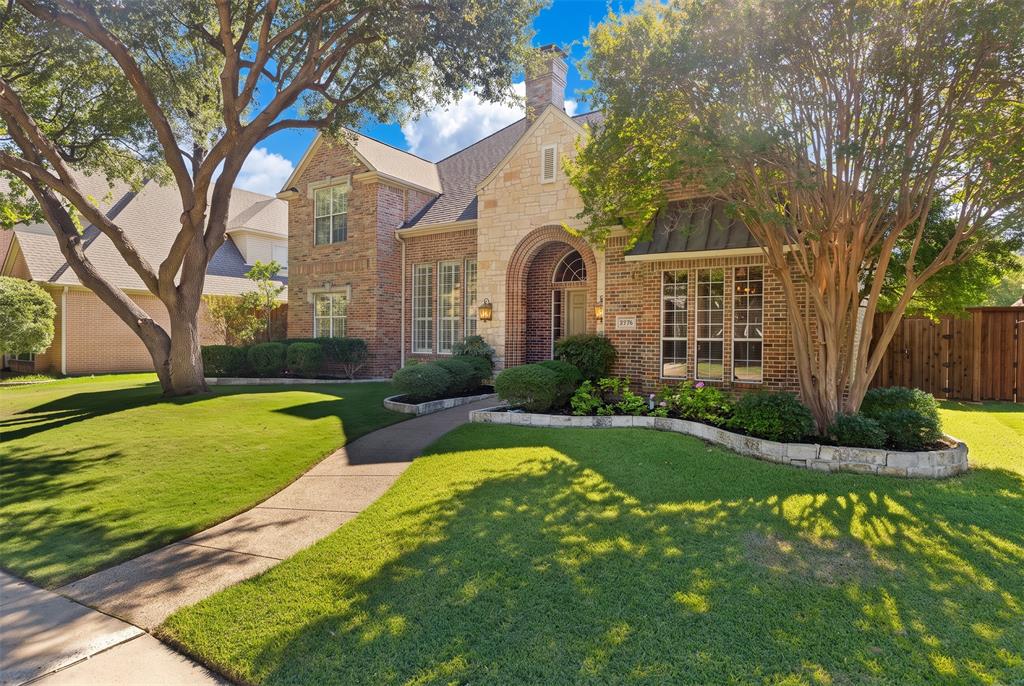 Nestled within the prestigious enclave of Willow Bend, this distinguished West Plano residence embodies timeless elegance, exceptional craftsmanship, and the art of gracious living. Framed by a canopy of mature trees and beautifully landscaped surroundings, the home offers an inviting blend of architectural character, refined interiors, and effortless indoor-outdoor living. Elegantly updated for comfort, the home features an elegant floor plan with spacious, inviting living areas, hardwood floors, abundant natural light, and captivating views of the private backyard retreat, featuring a pool and spa, with an open-concept design ideal for everyday living and sophisticated entertaining. At the heart of the home, the beautifully updated kitchen showcases quartz countertops, generous workspace, a spacious island, a designer backsplash, and premium stainless steel KitchenAid appliances. The exquisitely renovated primary bath offers a serene private retreat, while beautifully appointed secondary baths, select Pella windows, and updated lighting further elevate the home’s appeal. Quality construction and classic architectural charm define this exceptional home. Step outside to an entertainment-ready backyard oasis featuring a sparkling pool and spa with newly refinished Stonescape landscaping, a covered dining patio, and inviting outdoor living spaces. Ideally situated near highly regarded West Plano schools, premier shopping and dining, parks, and major commuting routes, this exceptional Willow Bend residence offers an enviable lifestyle in one of West Plano’s most desirable neighborhoods. Schedule your private showing today.