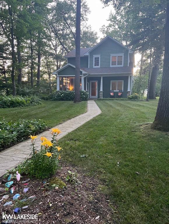 Lakefront Living with Canal Access "“ Best of Both Worlds! Enjoy the perfect blend of lakefront lifestyle and boating convenience. This unique property offers direct lake frontage plus a private canal just 100 feet from the home, providing easy access to your boat slip. A charming walking bridge leads to a beautiful sandy beach - ideal for relaxing and entertaining. The home features: 4 bedrooms / 2 bathrooms, Spacious granite kitchen countertops, Warm wood flooring throughout, Durable shake wood siding, Central air conditioning, Reliable 16 kW whole-house Generac generator. Additional highlights include: Large 23' x 11' bunk room - perfect for guests or extended family. Detached 21' x 15' garage. Convenient crawl space access located in the stairway closet. Community & Ownership Details Located in the Cass City Summer Home Club (Co-op community)Purchase includes 2 shares of stock. Buyer approval required by the co-op. Annual co-op dues: $2,000. Boat slip fee: $35 per foot per season. Original Structure built 1919 & rebuilt 2003. This is a rare opportunity to enjoy true lakefront living with protected canal docking, combining scenic views with practical boating access - something not often found in one property.