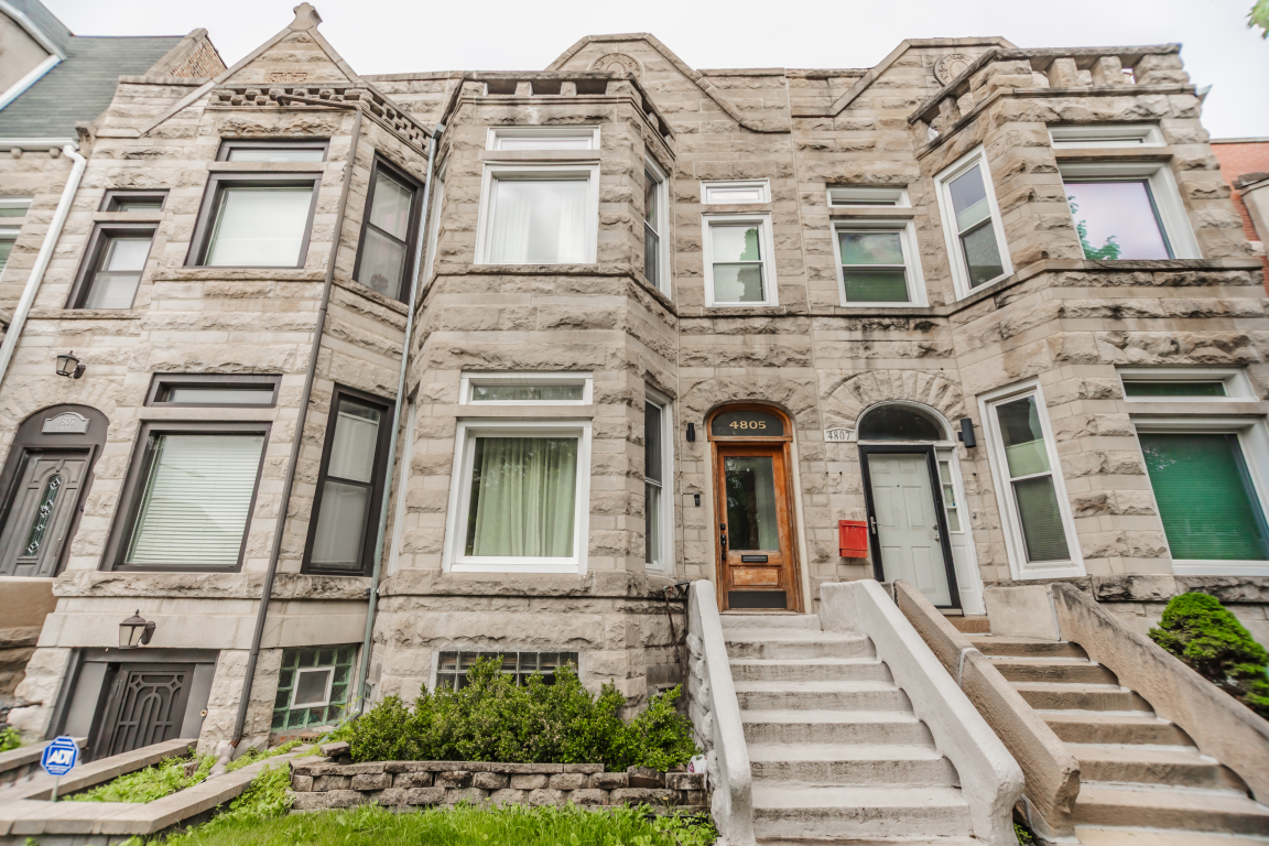 Incredibly Opportunity to Acquire Classic Greystone in Historic Bronzeville Location! Fully Remodeled in 2017 (Bathrooms remolded 2020) with a Blend of Vintage and Modern Finishes Throughout. Top Floor Includes 3 Bedrooms and 2 Bathrooms. Spacious Primary Suite with Double Vanity and Stand Up Shower. Main Level Includes Inviting Open Layout Connecting the Formal Living Room and Dining Room. Full Bathroom. Exquisite Eat-In Kitchen, Addition, and Outdoor Deck Designed by Highly Popular Architect, Make Architecture. Kitchen Boasts Peninsula Layout with Quartz Countertops, S/S Appliances, Built-In Refrigerator Matching Wood Cabinets That Provide an Extraordinary Amount of Storage Space, Followed by Smooth Transition to Outdoor Deck Perfect for Relaxing with the Family and Entertaining Guests. Basement Includes Family Room with Ample Storage Space and Laundry Room. Secure 2 Car Parking Pad. Close Proximity to a Variety of Amenities Such as Restaurants, Grocery, Planet Fitness, Lake Shore Drive, 90/94 Expressway, Red Line Train Stop. Amazing Value and A Must See!