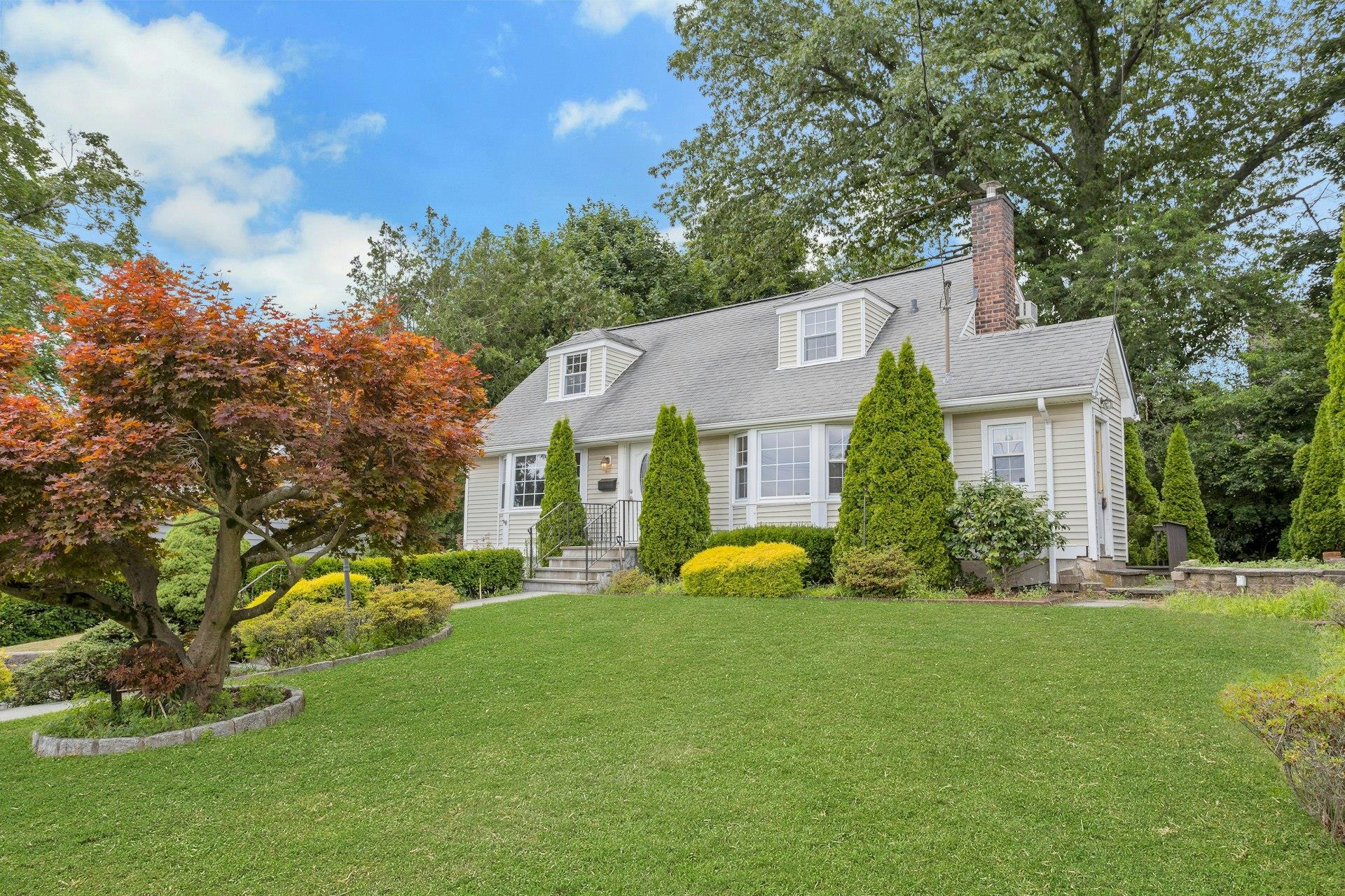 LOCATION ! Charming West Harrison Cape Cod, Close to Everything ! Lovely Landscaped Property. 2 Large  Bedrooms. Hardwood Floors. Oversized Kitchen  / Dining Area: (Converted from 3rd Bedroom) Offers Fantastic Entertaining For Large Parties.   Needs TLC. Bring Your Ideas & Palette to Make This Golden Opportunity Yours !  Great Commuter Location to White Plains,  I -287 & Hutchinson River Parkway.
