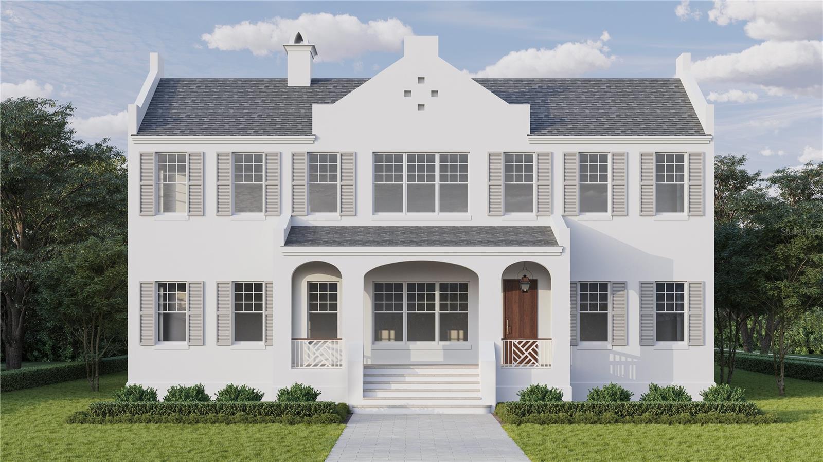 Under Construction. Est. Completion: December 2025 | This is a CANOPY SIGNATURE HOME in collaboration with LAUREN LEITNER DESIGN
Would you like to live steps from BEACH DRIVE in St. Petersburg's most sought-after neighborhood of Historic Old Northeast? Don’t miss the chance to make this your dream home with Canopy Builders—St. Pete’s most trusted name in luxury home construction. This ALL BLOCK new build on a CORNER lot (80 x 110) features 4 Bedrooms + Loft, 4 Baths, an oversized 2-car garage, a raised POOL & SPA, plus an Accessory Dwelling Unit (ADU) with an additional 1 bedroom and 1 bath. The main home offers 3,633 sqft of living space and 571 sqft in the ADU (total: 4,204 sqft). The ADU also includes a full kitchen, laundry area, and generous walk-in closet. Set among picturesque brick streets and mature oaks, this stunning home is surrounded by charm and architectural beauty. You're just a 10-minute WALK to downtown St. Pete and a short stroll to scenic waterfront parks. A welcoming front porch invites you to relax and enjoy the neighborhood’s vibe. Step through the front door with into an exquisite open-concept great room and dining area, where sophistication meets comfort. To the left, a beautifully appointed guest suite/office features a spacious walk-in closet and a bathroom just outside the room. Flowing seamlessly from the great room with stained white oak beams and tongue and groove ceiling, the chef’s kitchen—with Calcutta marble counters, a La Cornue range, and custom cabinetry—is equipped with a walk-in pantry and designed for both style and functionality. Just off the kitchen, a mudroom offers access to the garage and the perfect space to keep daily essentials organized. Upstairs, you'll find two guest bedrooms and a laundry room with sage colored cabinetry and a built-in sink for added convenience. Down the hall, a loft offers endless potential for entertainment or relaxation. The luxurious primary suite is a true sanctuary, boasting dual walk-in closets and a spa-inspired ensuite featuring a fluted white oak vanity, gold hardware, and unique tile, with dual vanities and a private water closet. Step onto the expansive balcony and take in the view of your resort-style backyard. A winding spiral staircase leads down to your private outdoor oasis—complete with a shimmering pool, spa, and fully equipped outdoor kitchen. Above the garage, the spacious 1 bedroom, 1 bathroom ADU that provides the perfect retreat for guests or additional living space. Several key features have already been planned, including Hardie Board plank siding, a tankless gas water heater, impact-resistant windows, and engineered hardwood flooring throughout. Dual digital thermostats allow independent climate control on both levels. Additional luxury elements include 10’ ceilings on both floors, vaulted ceilings in the loft, primary suite, and bedroom 3, as well as 8’ interior doors. Canopy’s signature gas sconce adds an elegant touch to the front porch. The expansive backyard, featuring a fully designed pool & spa and outdoor kitchen, offers ample space for lounging and entertaining. Enjoy a 20-minute drive to St. Pete Beach and only 20 minutes to Tampa. Don’t miss the opportunity to make this breathtaking home yours today!