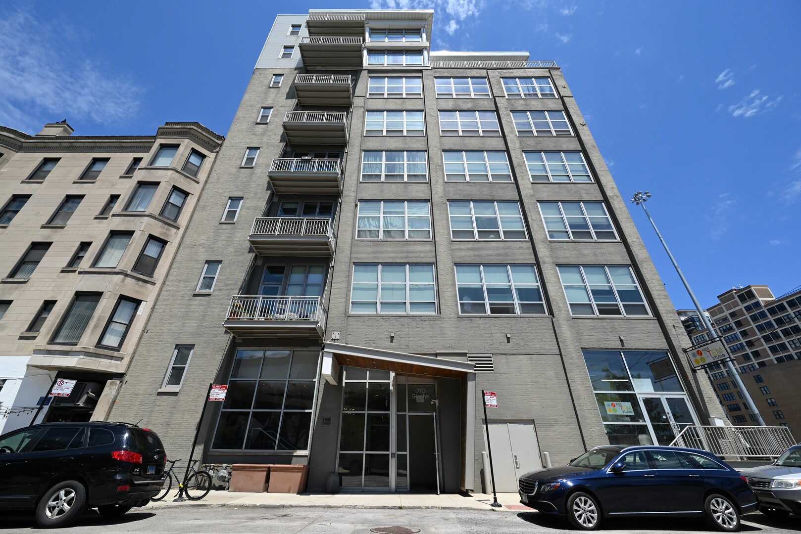 Absolutely the best WEST LOOP / Greektown 2BR/2BA Value!  This superb Brick & Timber Loft has fully-enclosed bedrooms and bright windows in each room. There are dramatic 13' ceilings with timber beams, exposed brick, hardwood floors, and massive windows.  Just freshly painted, it is move in ready, with brand new stainless-steel appliances + brand new carpet for the bedrooms. The open kitchen features 42" cherry cabinets, granite counters, separate wine refrigerator, and a convenient granite-island with bar-stools. The large balcony offers Loop & West Loop views. ------ Each bedroom is fully enclosed with proper doors and there is plenty of closet spaces, including the Elfa-system organized closets for each bedroom. The en suite primary bathroom and hall bathroom have Kohler fixtures, sleek lighting, fantastic storage, and solid-surface counters. The in-unit laundry closet, with a front-load washer/dyer, is kept from view by a custom barn door. The HVAC system is controlled by a programmable and WiFi enabled Google Nest. ------ No need for a car, you will enjoy this super-convenient location near award-winning restaurants, nightlife, Marianos, Whole Foods, Union Station, Metra/CTA trains, and all that the West Loop has to offer.  However, parking should be available at Arkadia Tower a block away and sometimes parking is available on site, from another unit owner.------ This building offers a fitness room, a full size storage-cage, video doorbell, organized package area, and a two-level lobby area. The monthly HOA assessment includes gas-heat, cooking gas, water, exterior maintenance, trash removal, internet, and cable. Super pet-friendly, elevator building offers amazing convenience, value & style!