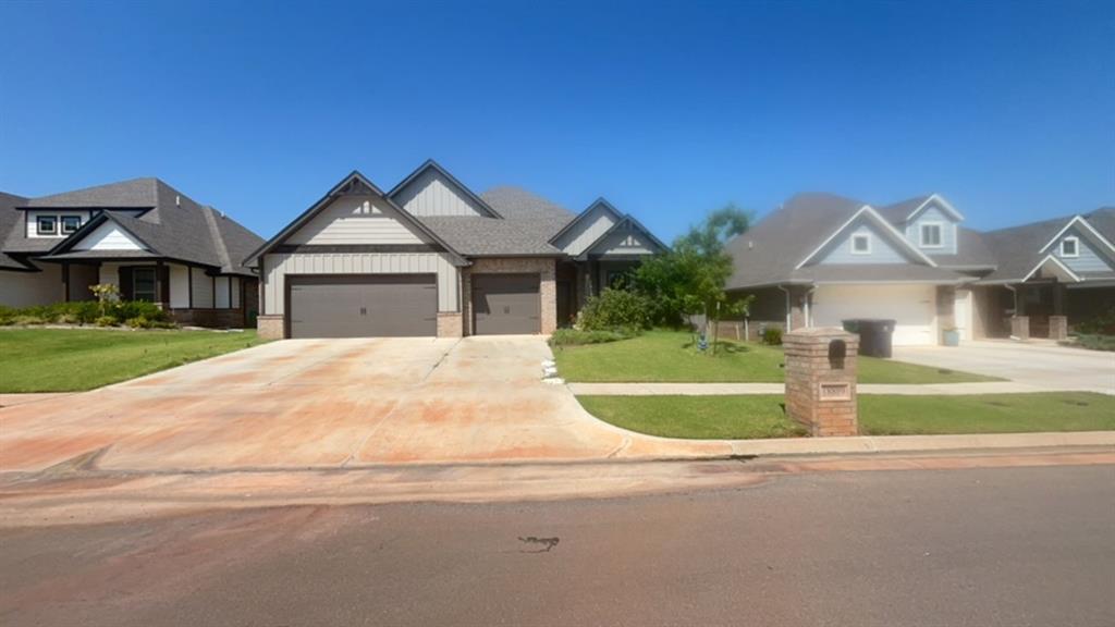 Welcome to this stunning 4-bedroom home located in the heart of Edmond, OK. This property boasts 3 full bathrooms, providing ample space for everyone. The home's centerpiece is a large kitchen island, perfect for entertaining or casual dining. The kitchen flows seamlessly into the living area, on the back patio an outdoor fireplace awaits, offering a cozy spot for relaxation. The primary bedroom features a walk-in closet, providing plenty of storage space. An additional highlight is the upstairs bonus room, complete with a full-sized bathroom, offering a versatile space that can be tailored to your needs. This home combines comfort, style, and functionality, making it a perfect choice for those seeking a high-quality living experience. Pets case by case

Tenant is responsible for refrigerator, washer and dryer.
Gas cooktop ,built in oven, dishwasher and microwave are included.

All Camber Property Management & Leasing residents are enrolled in the Resident Benefits Package (RBP) for $45.00/month which includes renters' insurance, credit building to help boost your credit score with timely rent payments, $1M Identity Protection, HVAC air filter delivery (for applicable properties), our best-in-class resident rewards program, and much more! More details upon application.