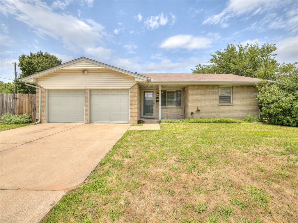 Charming 3-bedroom, 1.5-bath home on a spacious corner lot in Norman! This well-maintained property features beautiful LVP flooring throughout and a functional, inviting layout. The kitchen offers beautiful granite counters, ample cabinet space, and a walk-in pantry! There's also a dedicated laundry area just off the kitchen with a stackable washer and dryer and folding counter. All appliances are approximately one year old and may convey with an acceptable offer. The main bathroom is conveniently located in the hallway near the bedrooms, while the primary bedroom includes a private half bath. Outside, enjoy the large backyard and concrete patio—perfect for grilling or relaxing. A wonderful move-in ready home with thoughtful features inside and out! Agent is related to Seller.