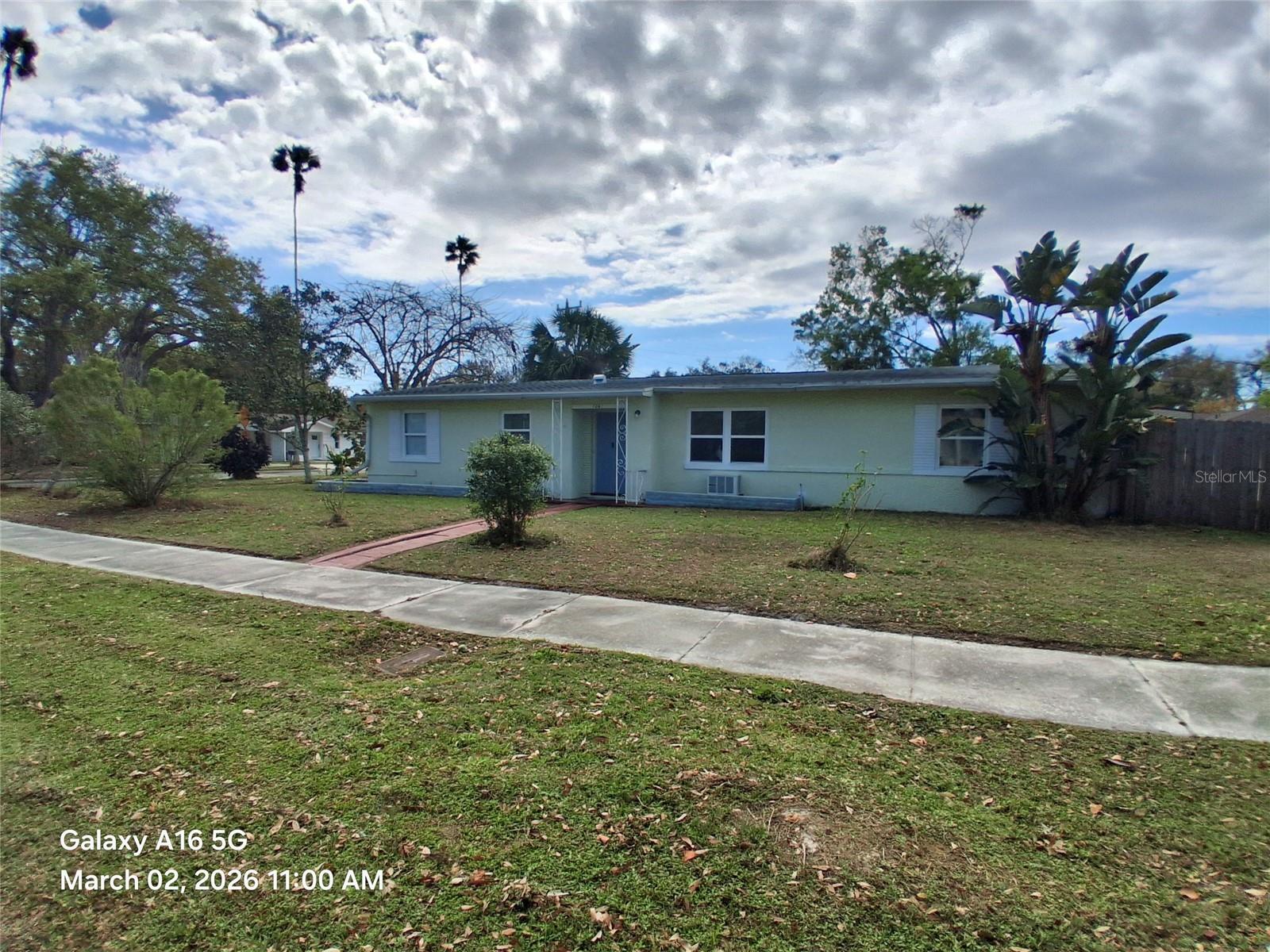 Great Location! 3 Bed 2 Bath Home on an oversized corner lot within Walking Distance to Downtown Dunedin and Clearwater. Private off-street parking and the Pinellas Trail entrance is across the street. Newer Windows and Central HVAC. Windows have been Tinted for extra comfort from the elements. This Home can make a great starter at this price or even a possible rental, Just needs a little TLC