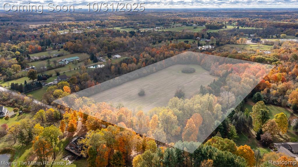 Outstanding investment or development opportunity awaits on this expansive 17.76 acre parcel in desirable Salem Township.  This parcel is ideally situated between Ann Arbor, Plymouth and Northville and is ideal for a future estate, development project or long-term investment.  Current use is farm and current zoning per the Salem Twp Zoning is Agriculture Residential.  Minutes from M-14 and US-23 for accessibility.  Desirable Plymouth-Canton School District.