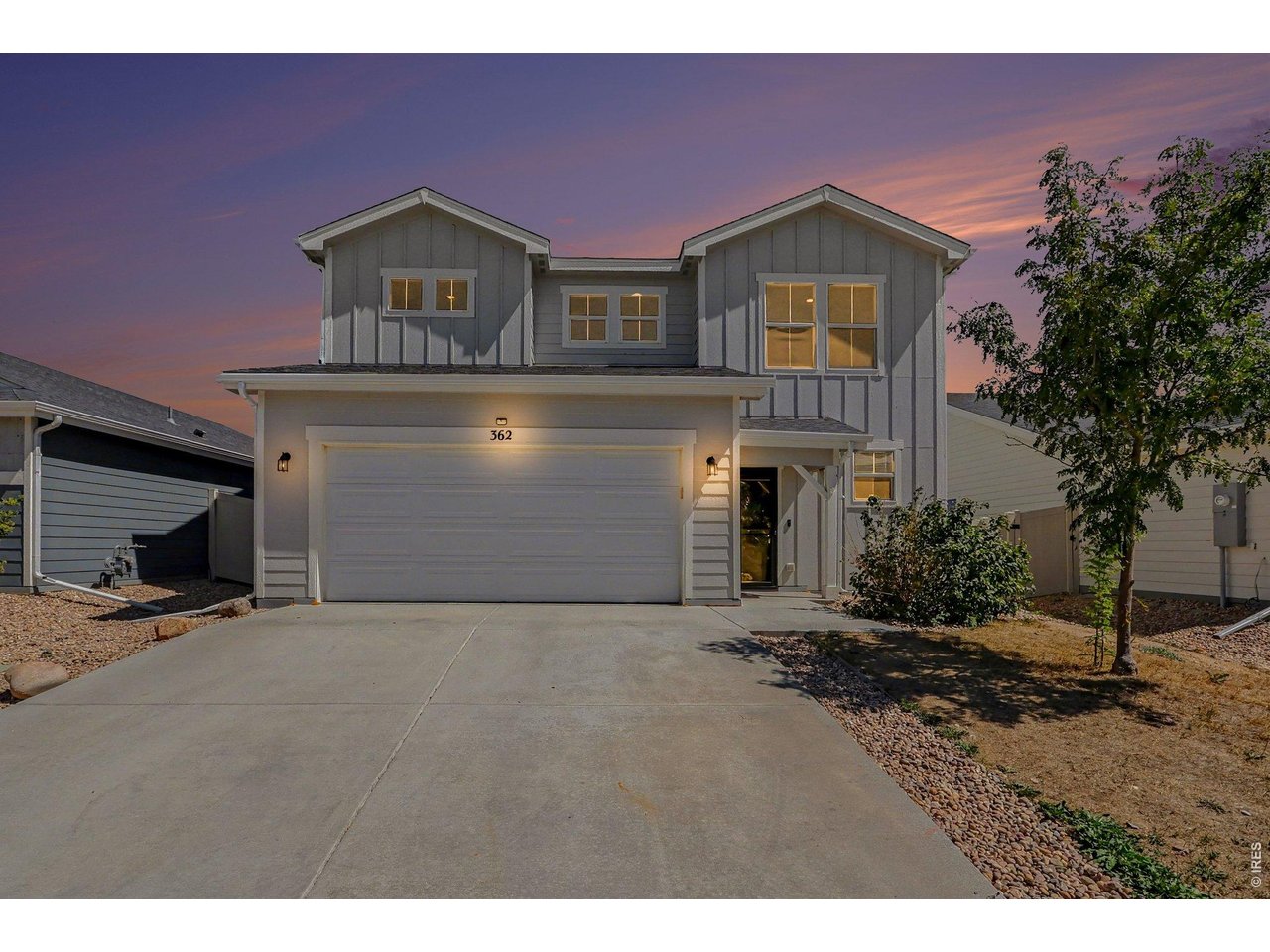 Welcome home to this bright, contemporary two-story in Conestoga, backing to open space and the community park. Built in 2020 by Baessler Homes, this 4-bedroom, 3-bath gem is the kind of place that feels move-in ready the second you walk through the door - durable LVP flooring, high ceilings, and a neutral palette set the tone throughout.The kitchen is where this home really shines: a stunning stainless steel appliance suite, a spacious center island, and crisp white cabinetry make it as functional as it is beautiful, whether you're hosting a dinner party or just making a weeknight meal. It flows right into the family room, perfect for movie nights or catching the big game.Out back, a huge patio and fully fenced yard give you plenty of room to entertain or unwind, with a gate straight to the community park and a dedicated dog run with its own dog door off the mudroom. Upstairs you'll find three generous secondary bedrooms, a full bath, a versatile loft for a playroom or home office, and a private primary suite retreat.Smart home technology, a tankless water heater, and a heated 2-car garage round out the extras. Conestoga Metropolitan District takes care of covenant enforcement and architectural review, so there's no separate HOA to worry about. All this just minutes from neighborhood schools, coffee shops, dining, and easy access to major roadways - come see what contemporary living in Ault is all about.