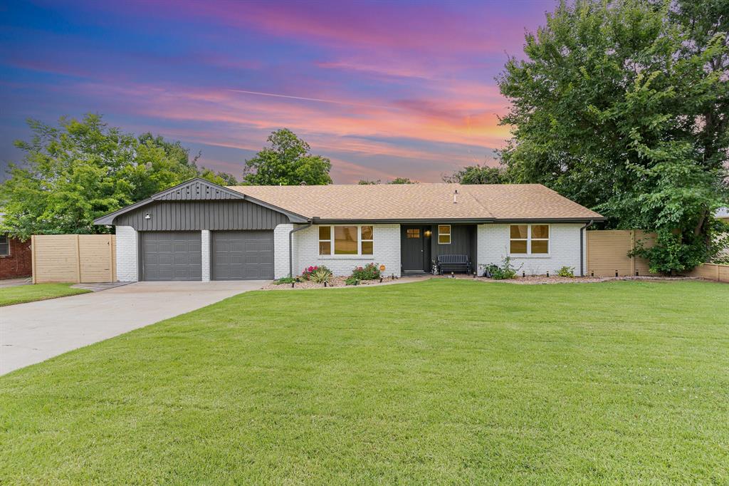 Charming Home in the heart of OKC!  This hidden gem is located in the beautifully quiet and well established neighborhood of Cashions Wildewood.  This neighborhood features larger lots and gorgeous mature trees. 
Step into this beautifully remodeled home featuring 3 spacious bedrooms and 2 full bathrooms. The open-concept layout seamlessly blends the modern kitchen and living area, making it ideal for both everyday living and entertaining. The kitchen is a chef’s dream with ample space, gorgeous countertops, a dedicated coffee bar, and is perfect for gatherings. NEW ROOF WAS INSTALLED JULY 2025.
Enjoy outdoor living under the pergola in your private backyard, surrounded by mature trees for added shade and serenity. With a smart use of space throughout, a 2-car garage, and located in a quiet, established neighborhood just minutes from Downtown, Remington Park, the OKC Zoo and Science Museum of OK, this home offers the perfect balance of comfort, convenience, and style.