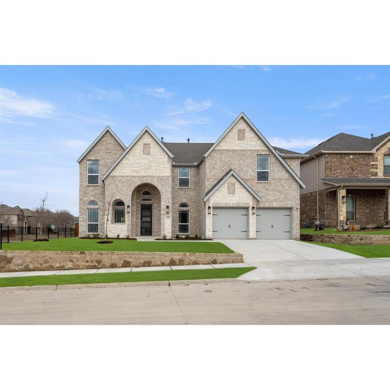 MLS# 20427877 - Built by First Texas Homes - Ready Now! ~ We were excited to bring this spectacular home to market early in the development process, giving potential buyers a chance to secure their dream home before construction even began. Placed on a corner homesite that terminates into a cul-de-sac. Features steep roof pitches, stone detail, and varying herringbone patterns on brick detail at front elevation. Large formal dining, shower option to powder bath for study to be used as a second bedroom downstairs. Lengthened upstairs bedroom connecting to gameroom for home theater. Circular stairs, a covered patio and so much more!Don’t forget, with every First Texas, Gallery Custom or Harwood Home you will have the flexibility to customize our plans to fit your family perfectly.