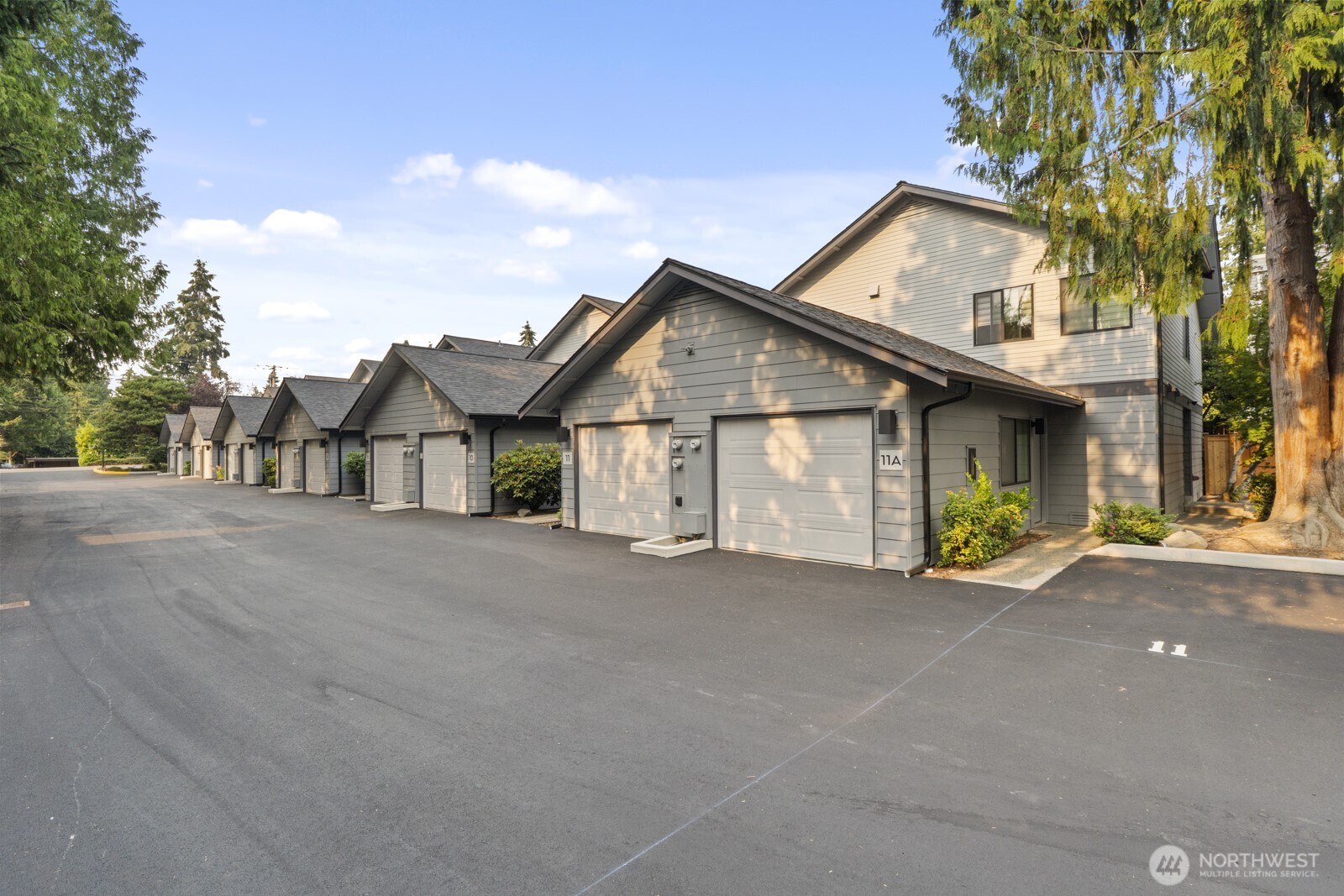 Worry-free Edmonds living at its finest!  This beautifully updated 2-story, townhome-style residence features 2 primary suites, an open layout, and a massive list of  recent exterior upgrades. Enjoy total peace of mind with a fully refreshed complex boasting brand-new Hardie fiber  cement siding and exterior paint, a new asphalt shingle roof, brand-new double-pane windows and patio door, a new deck,  and newly repaved parking lot with updated curbs.  Inside, the light-filled main level features high-end laminate flooring, stylish light fixtures, and a cozy wood-burning  fireplace. Upstairs, both spacious bedrooms function as private primary suites. Outside, enjoy your own small backyard  and balcony along with a private garage plus a dedicated parking space and abundant guest parking.  Unbeatable location less than a block from the bus line connecting directly to the Lynnwood Light Rail Station (~7-minute  drive). Minutes away from Edmonds College, QFC, Trader Joe's, LA Fitness, dining, downtown Edmonds, local beaches,  and the ferry terminal. Well-managed 24-unit community with no rental cap and up to 2 pets allowed (cats or dogs).